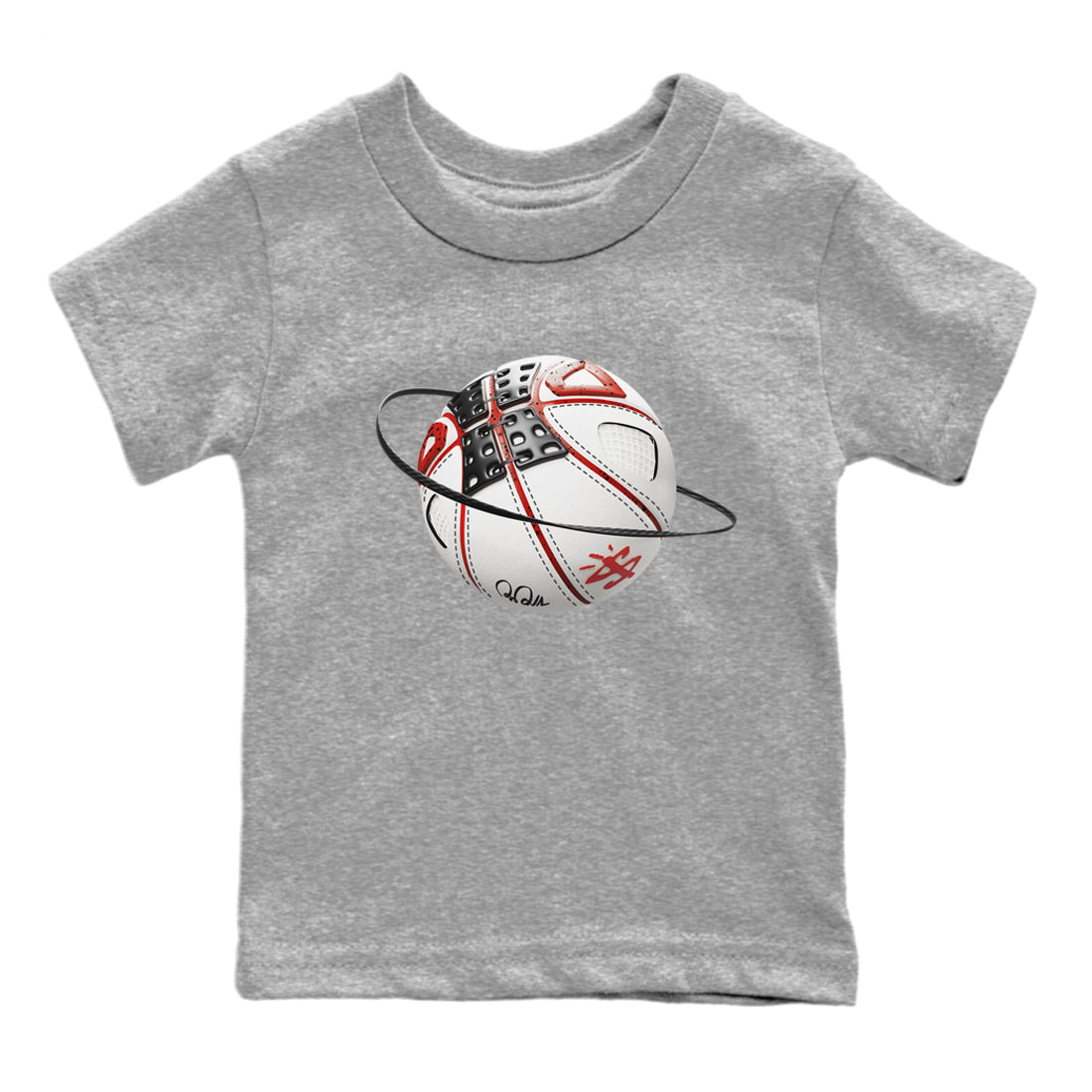 Basketball Planet Kids Tops - Air Jordan 4 Red Cement