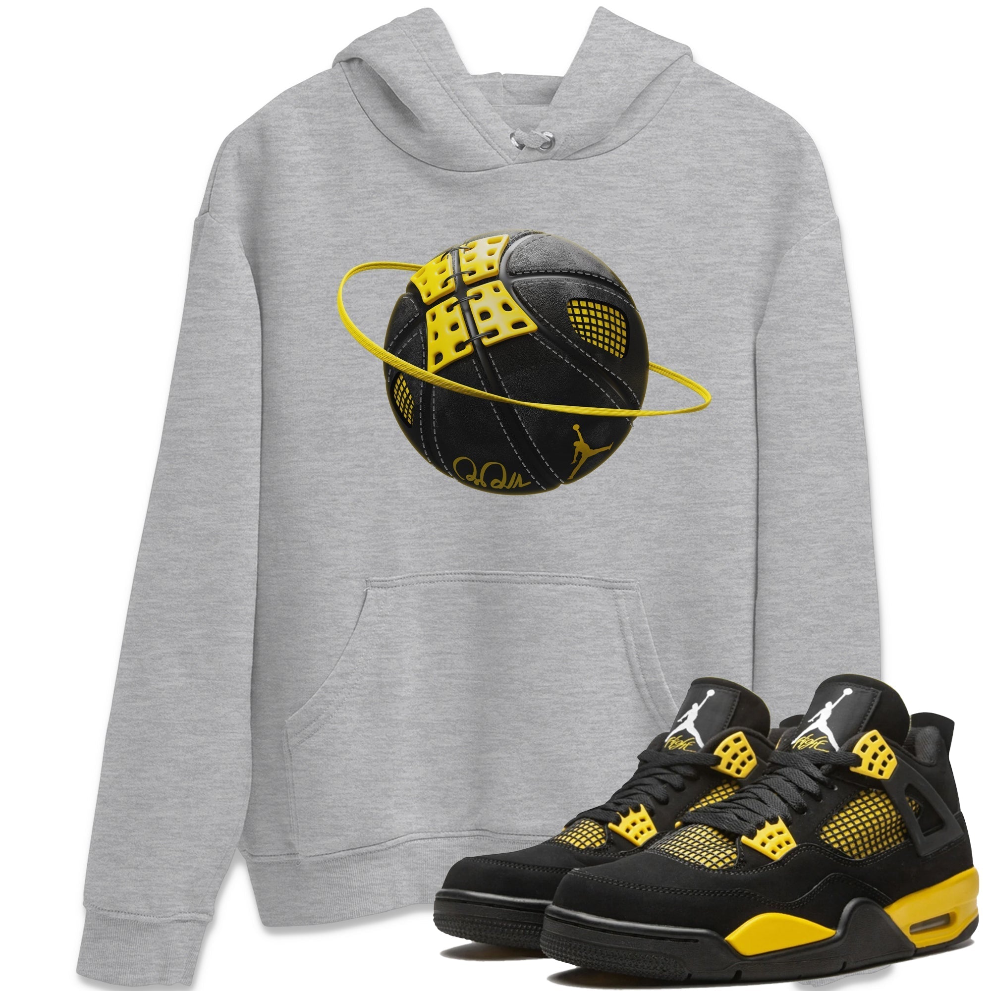 Basketball Planet Unisex Tops - Air Jordan 4 Thunder