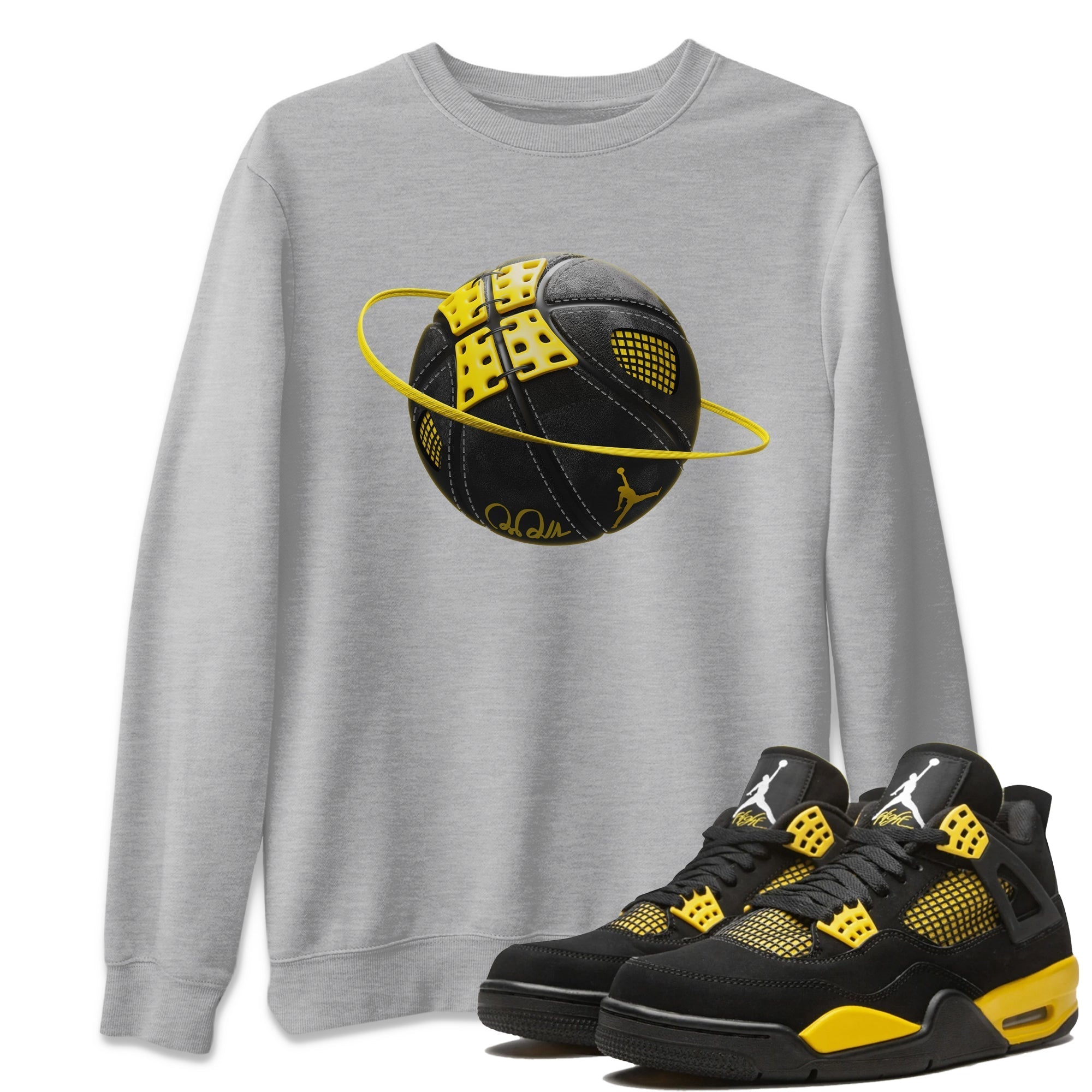 Basketball Planet Unisex Tops - Air Jordan 4 Thunder