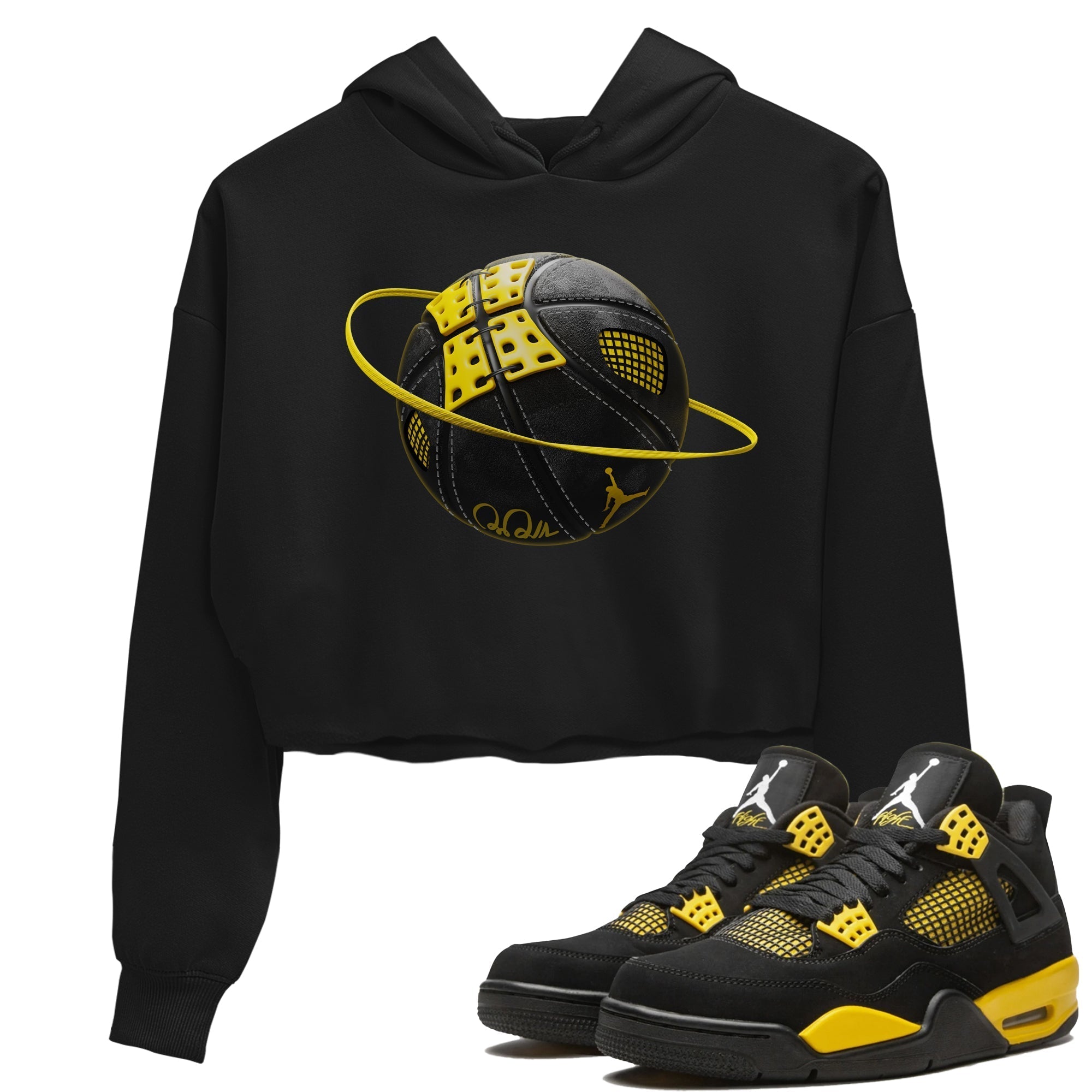 Basketball Planet Women's Tops - Air Jordan 4 Thunder
