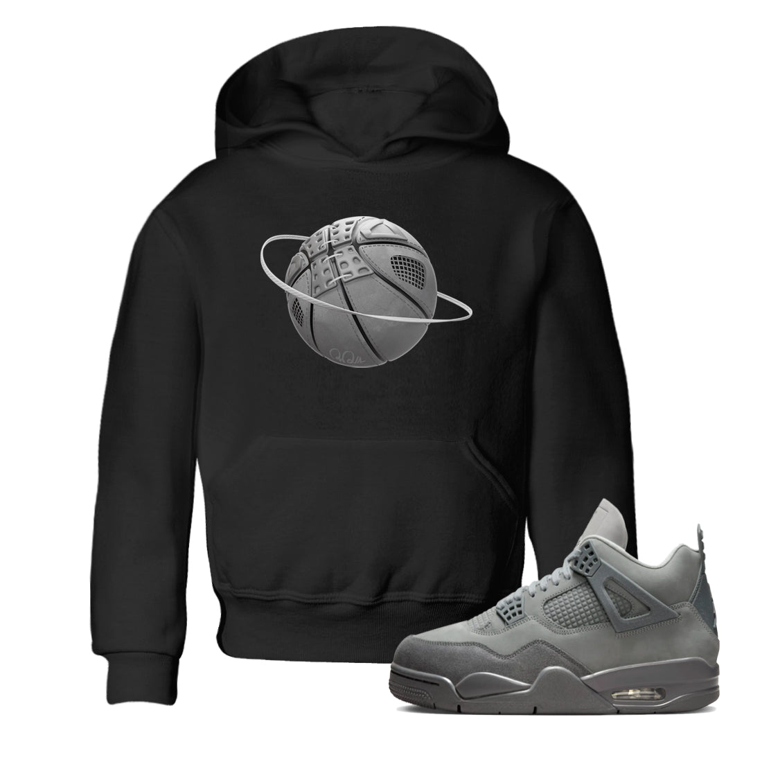 Basketball Planet snkmatch Tees Kids - Air Jordan 4 Wet Cement