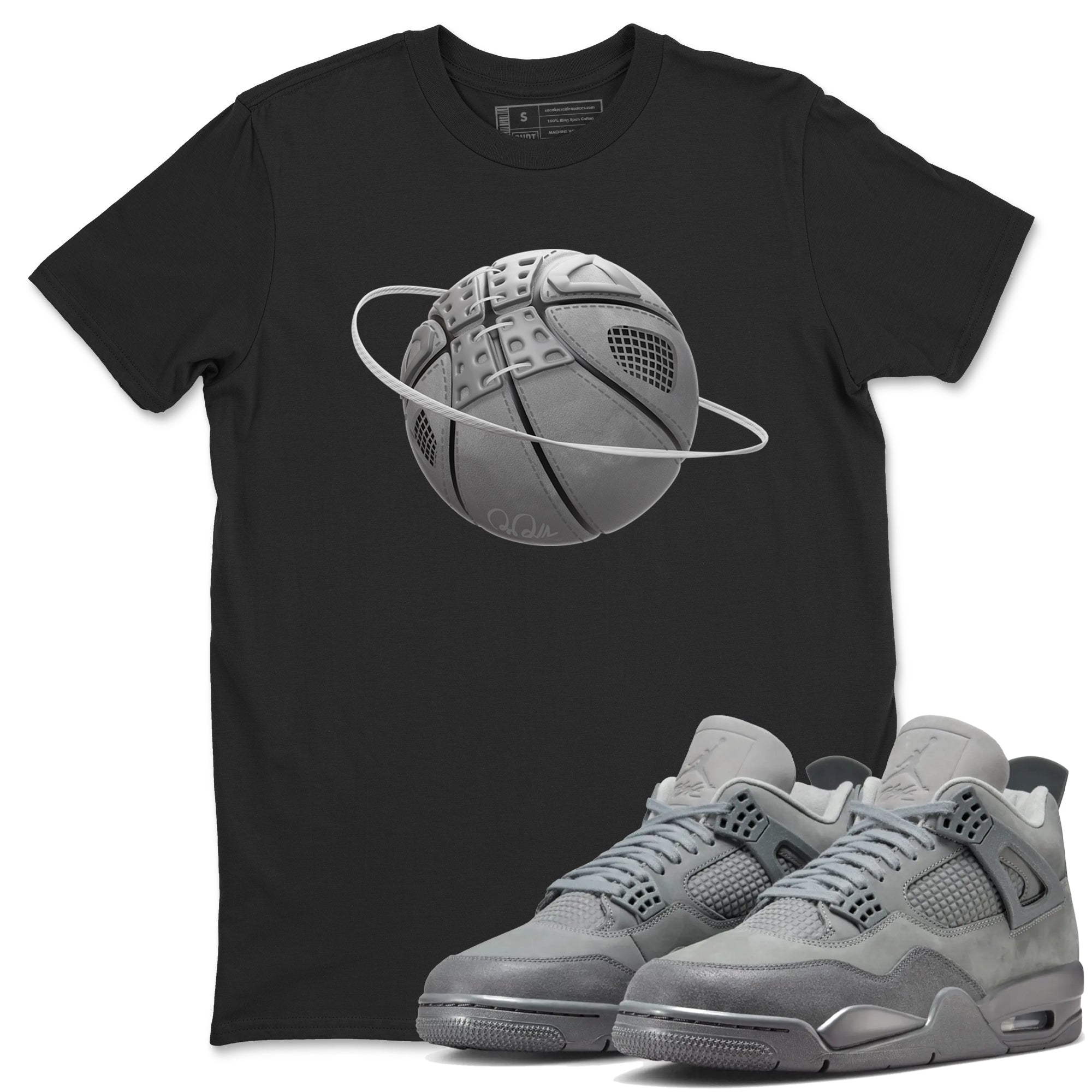 Basketball Planet snkmatch Tees - Air Jordan 4 Wet Cement