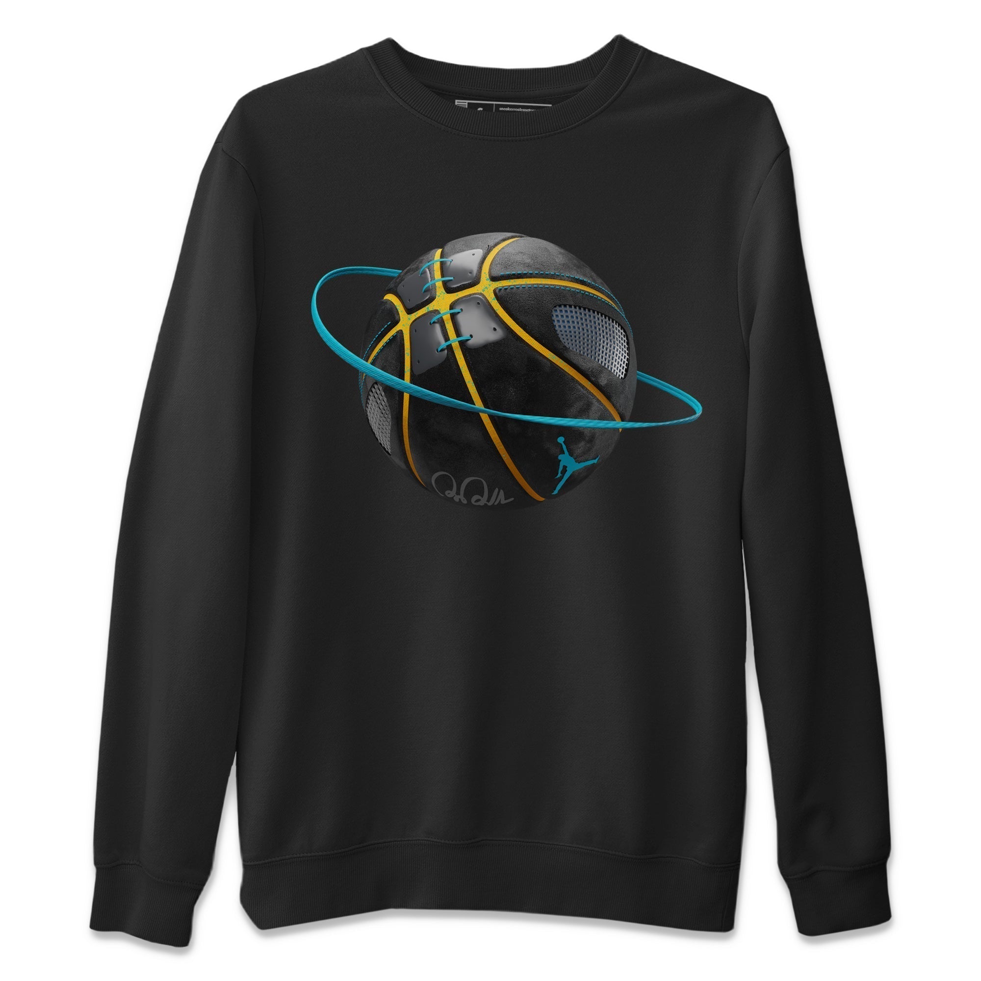 Basketball Planet Unisex Tops - Air Jordan 5 Aqua