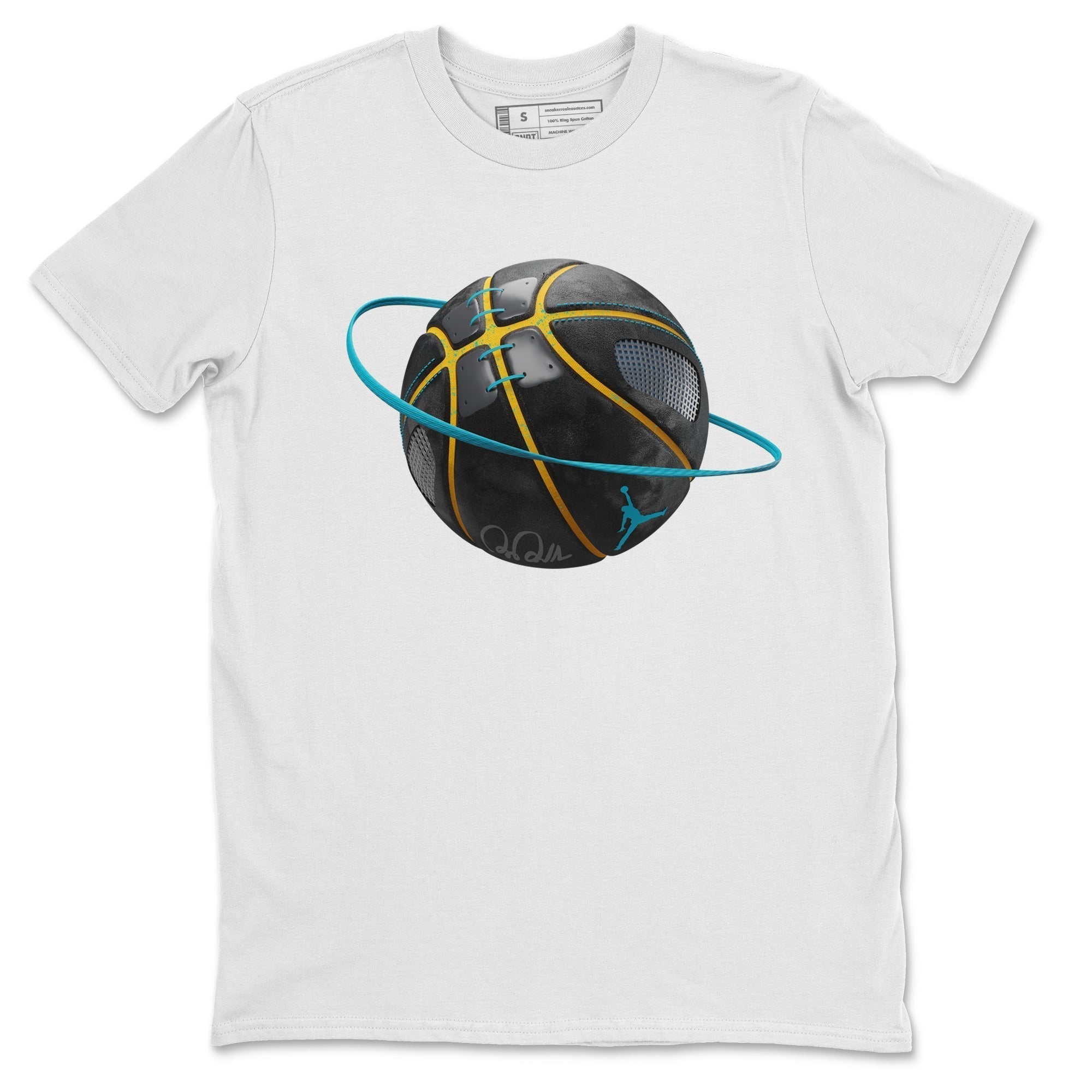Basketball Planet Unisex Tops - Air Jordan 5 Aqua