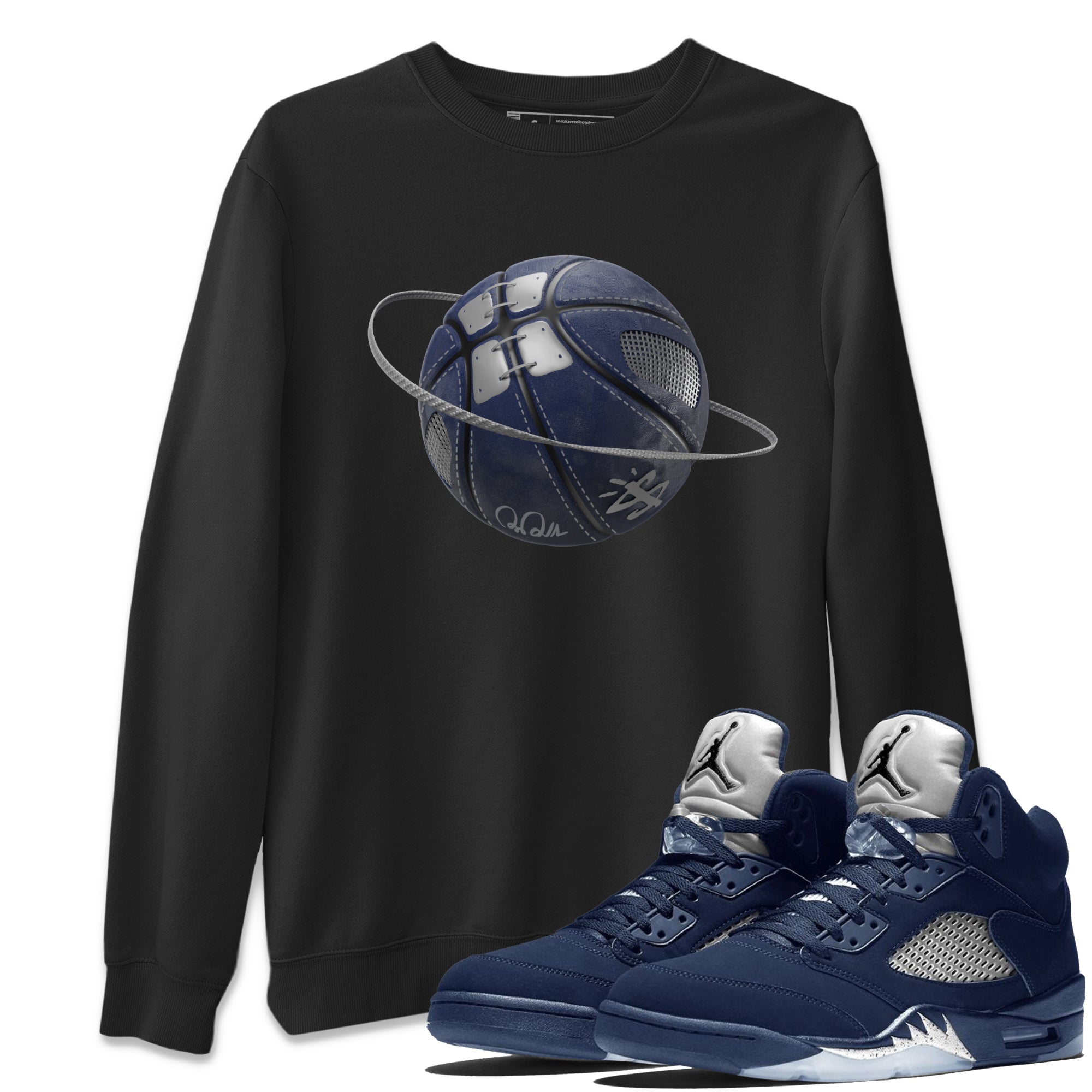 Basketball Planet Unisex Tops - Air Jordan 5 Georgetown