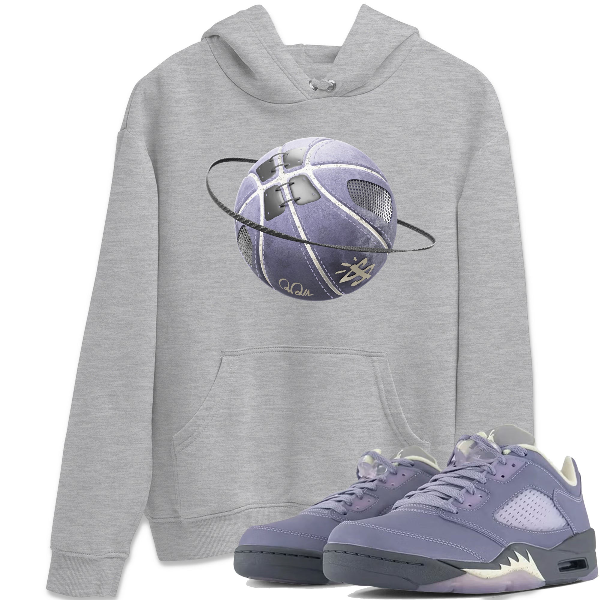 Basketball Planet Unisex Tops - Air Jordan 5 Indigo Haze