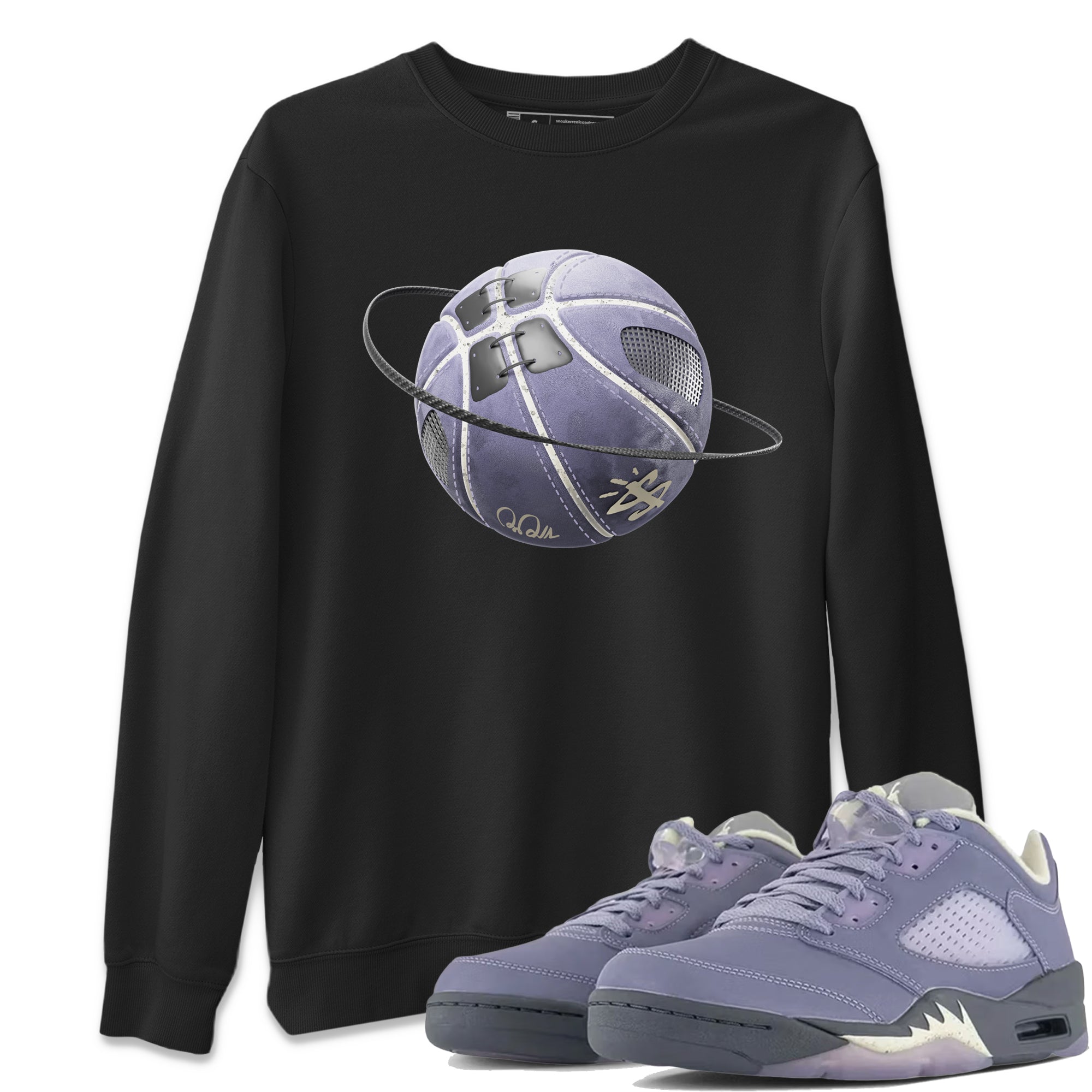 Basketball Planet Unisex Tops - Air Jordan 5 Indigo Haze