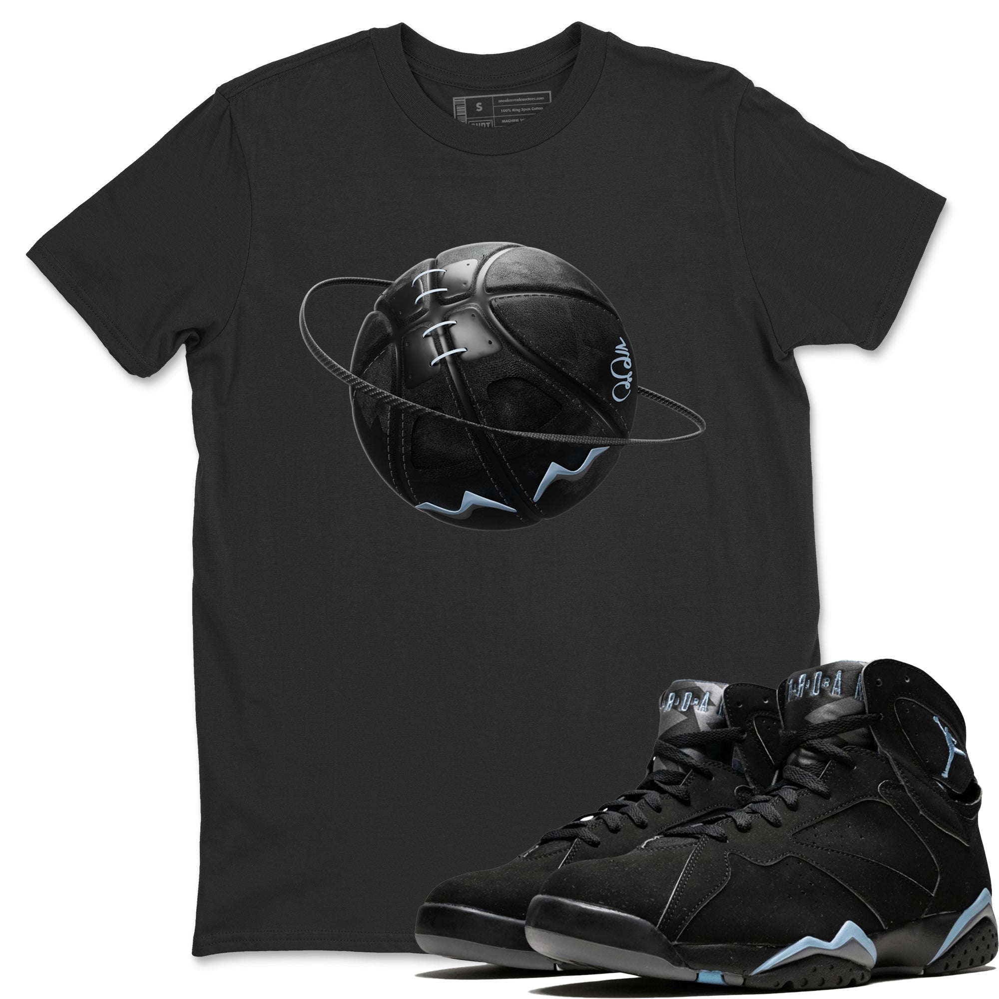Basketball Planet Unisex Tops - Air Jordan 7 Chambray