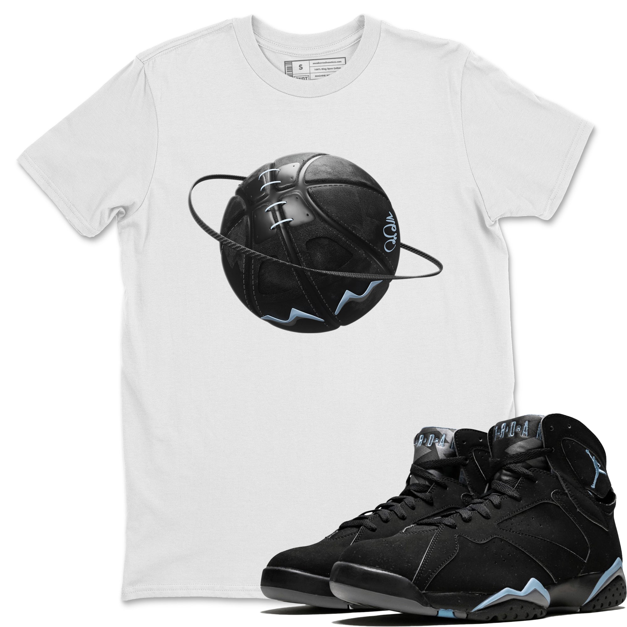 Basketball Planet Unisex Tops - Air Jordan 7 Chambray