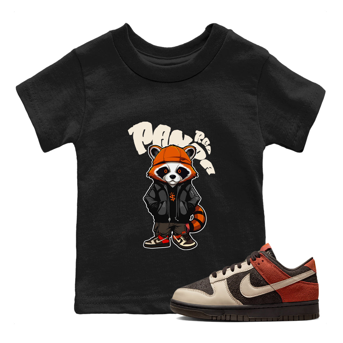 Bastard Red Panda SNRT Sneaker Tee Kids - Dunk Red Panda