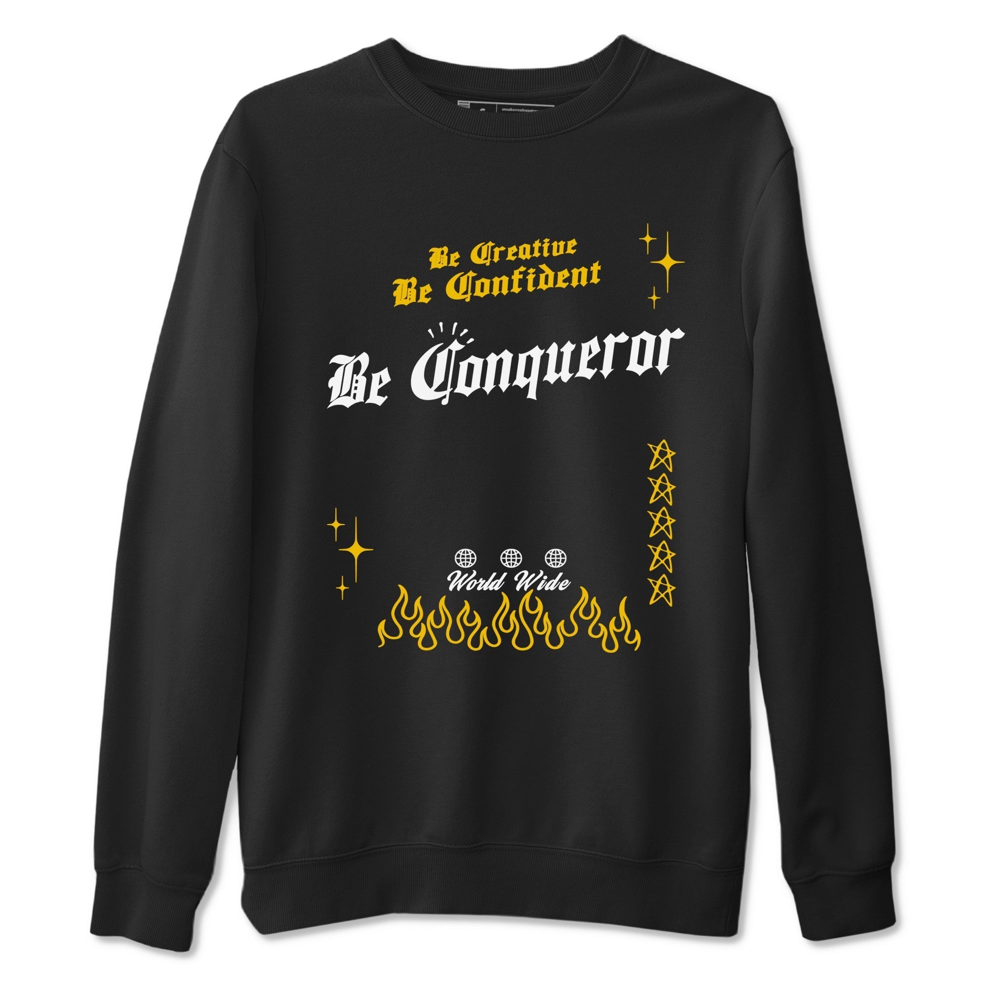 Be Conqueror snkmatch Tees - Dunk High Pollen