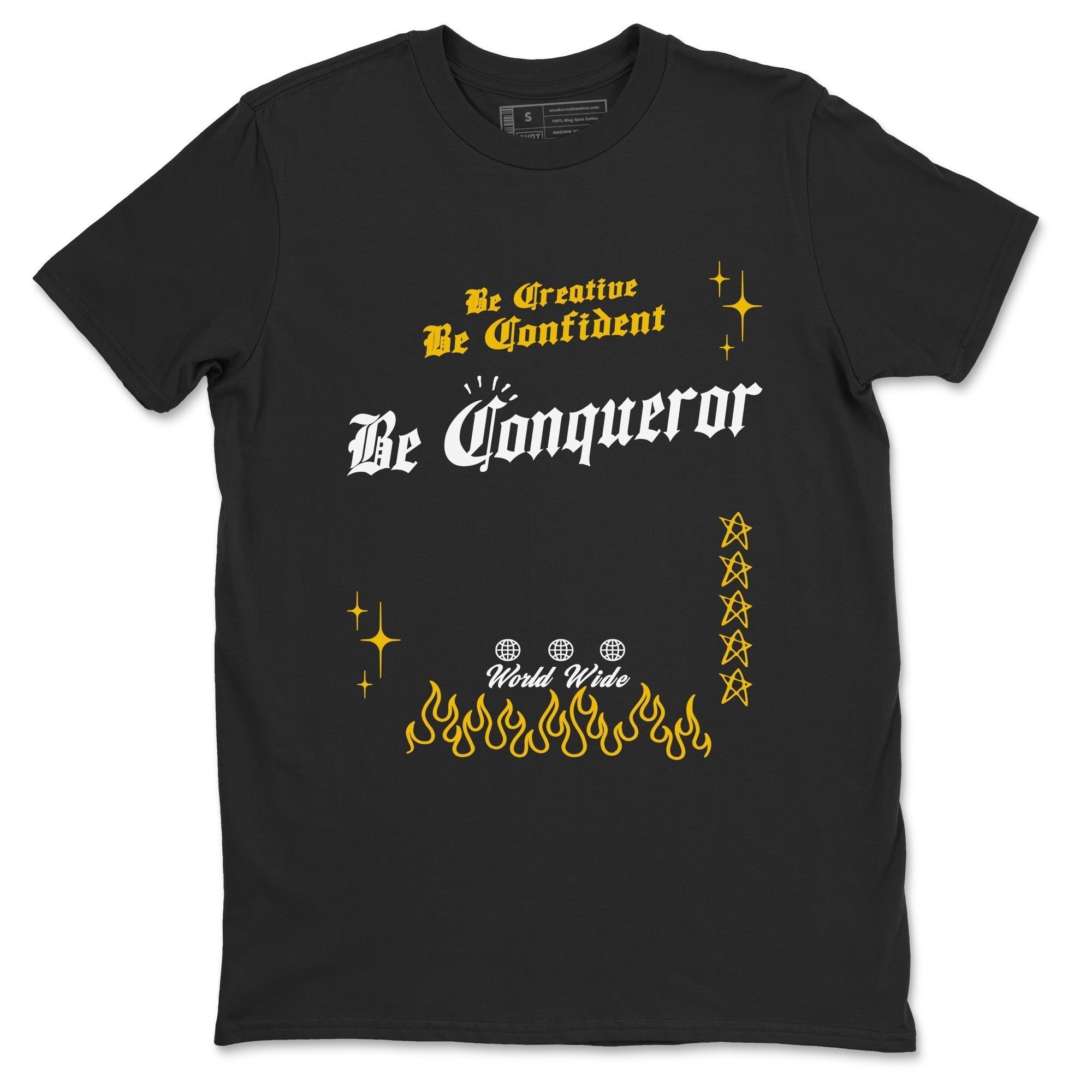 Be Conqueror snkmatch Tees - Dunk High Pollen