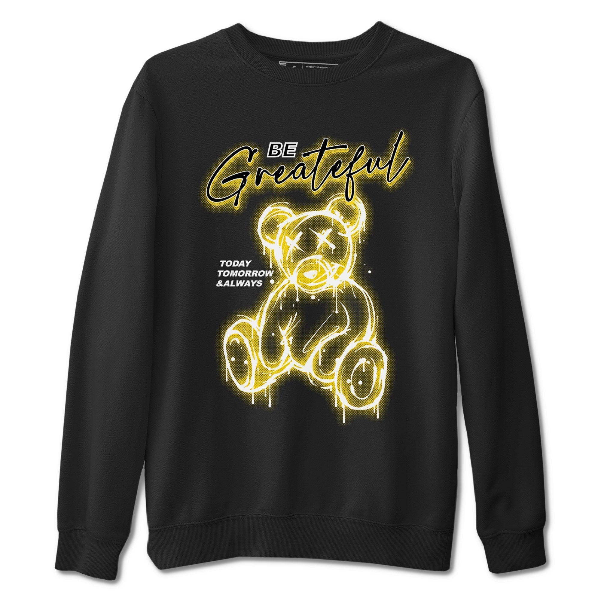 Be Grateful snkmatch Tees - Air Jordan 1 Yellow Ochre