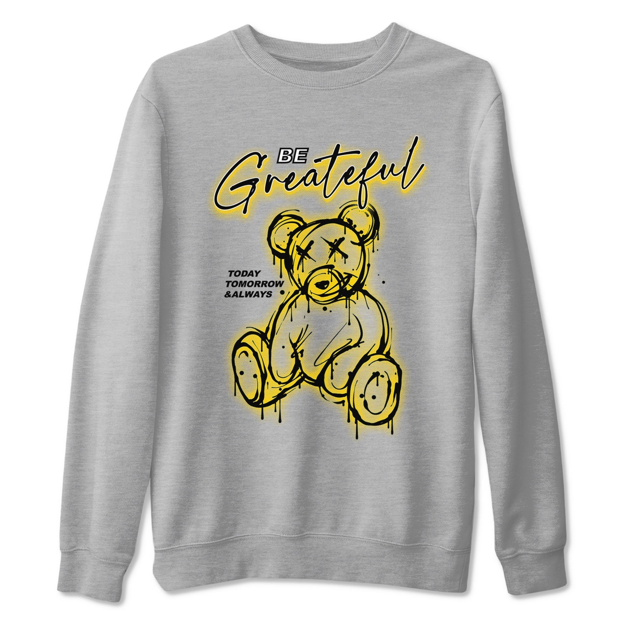 Be Grateful snkmatch Tees - Air Jordan 1 Yellow Ochre