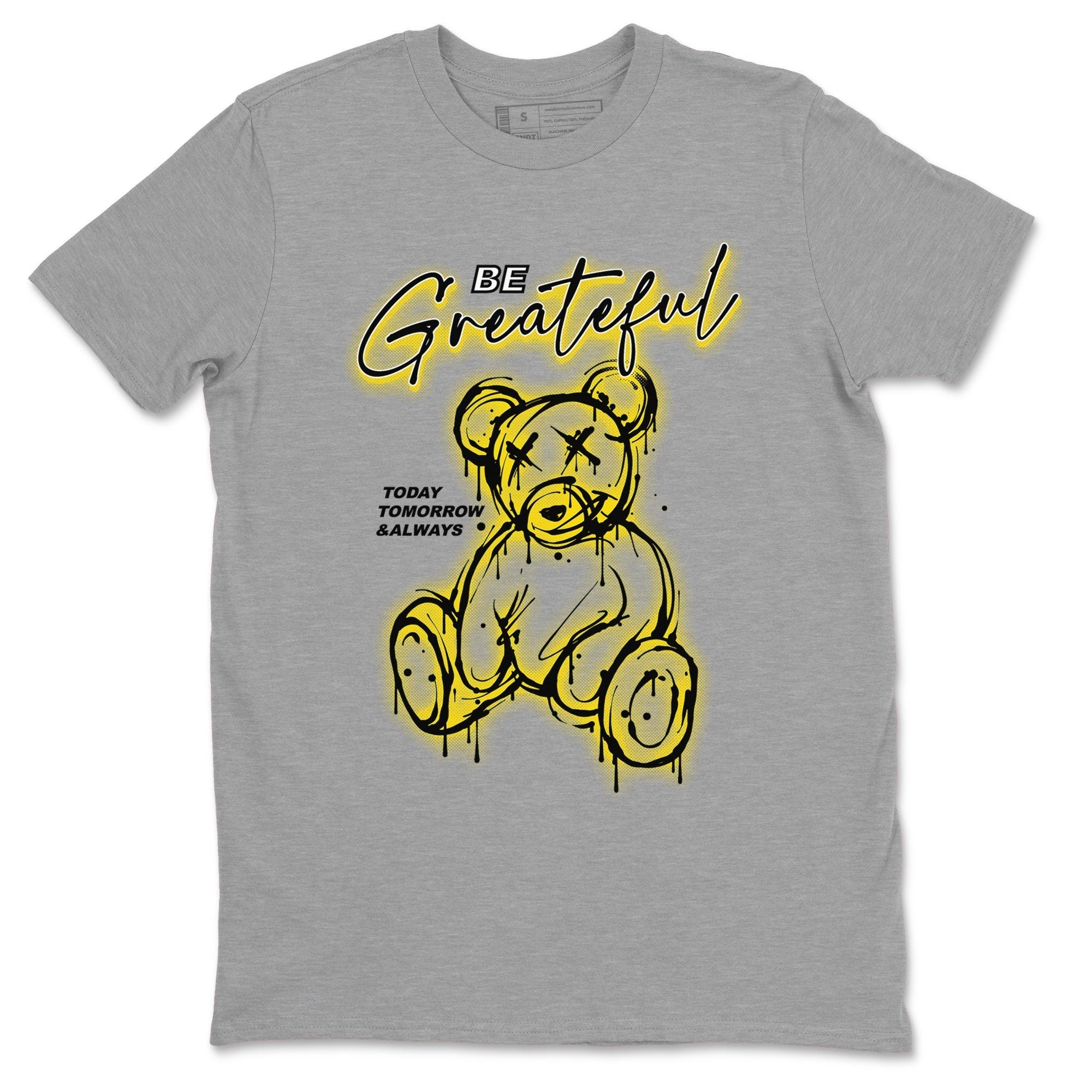 Be Grateful snkmatch Tees - Air Jordan 1 Yellow Ochre