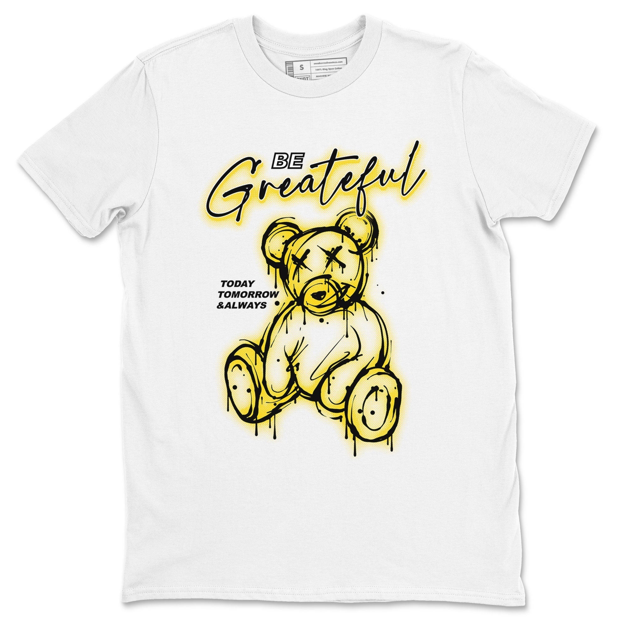 Be Grateful snkmatch Tees - Air Jordan 1 Yellow Ochre