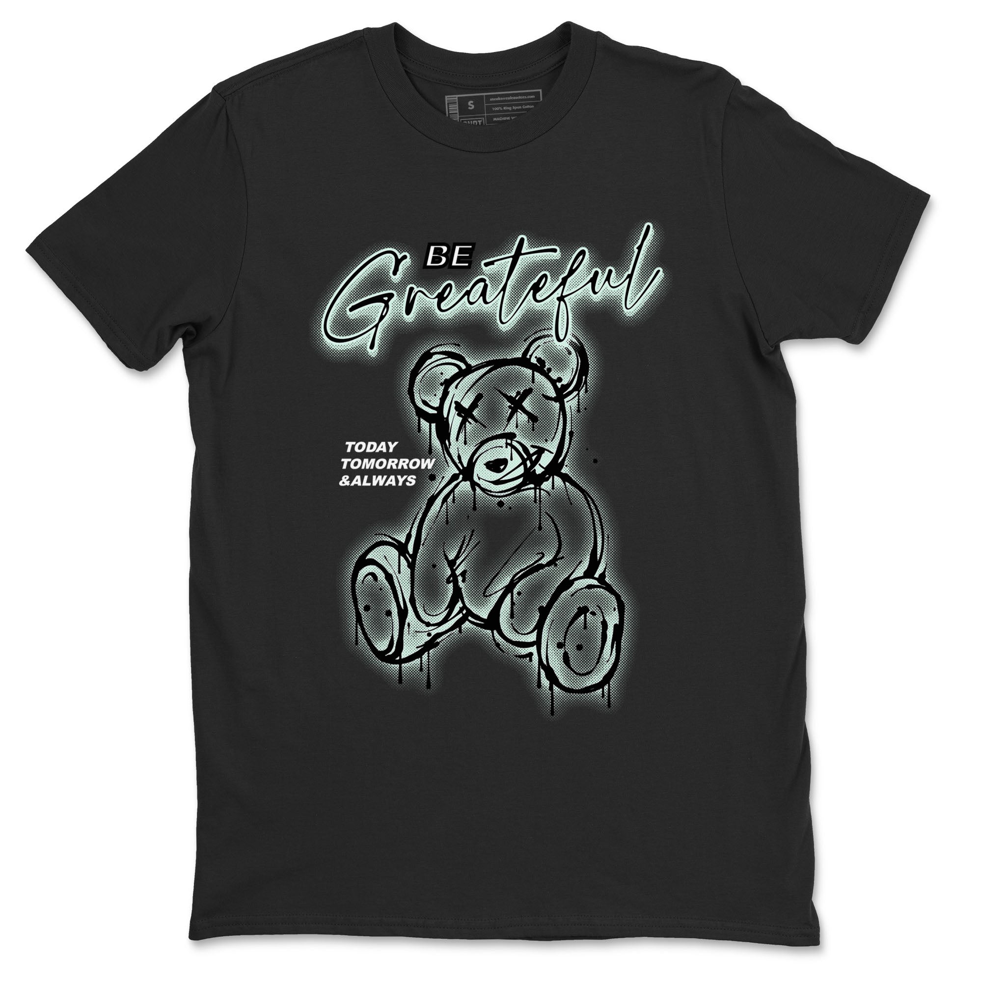 Be Grateful snkmatch Tees - Air Jordan 3 Green Glow