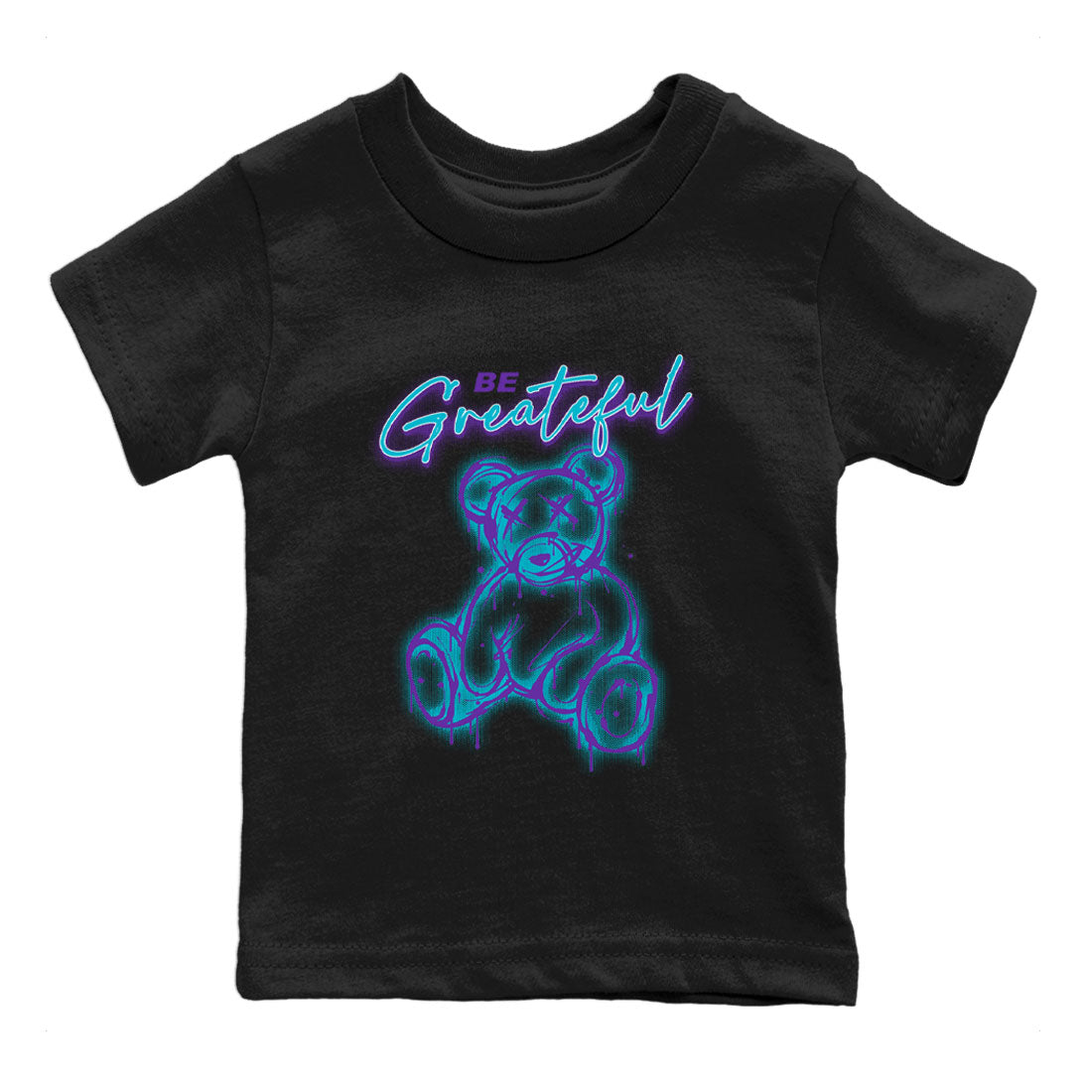 Be Grateful Kids Tops - Air Jordan 6 Aqua