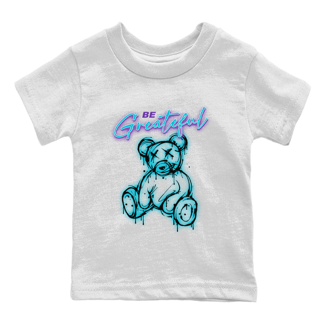 Be Grateful Kids Tops - Air Jordan 6 Aqua
