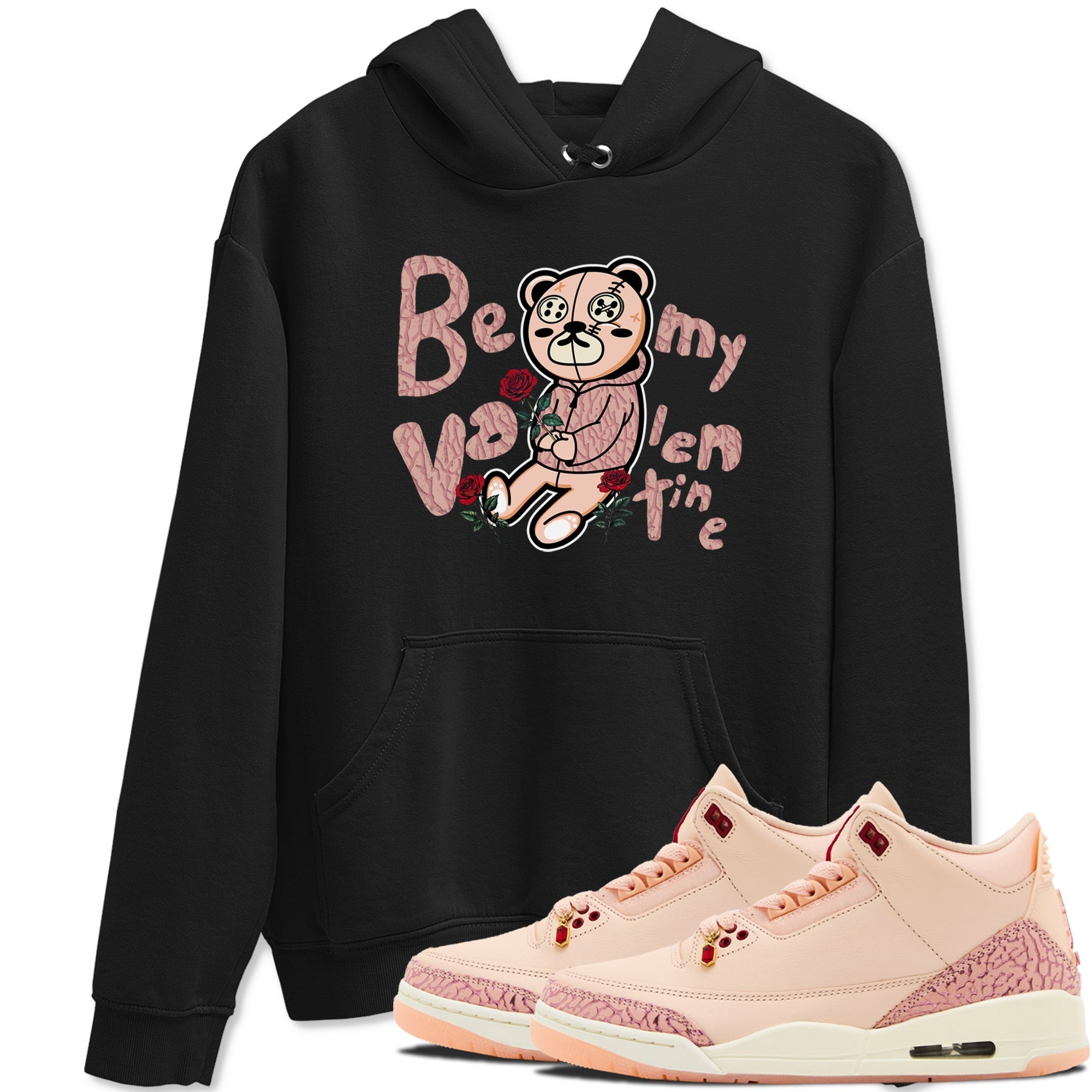 Be My Valentine snkmatch Tees - Air Jordan 3 Valentines Day