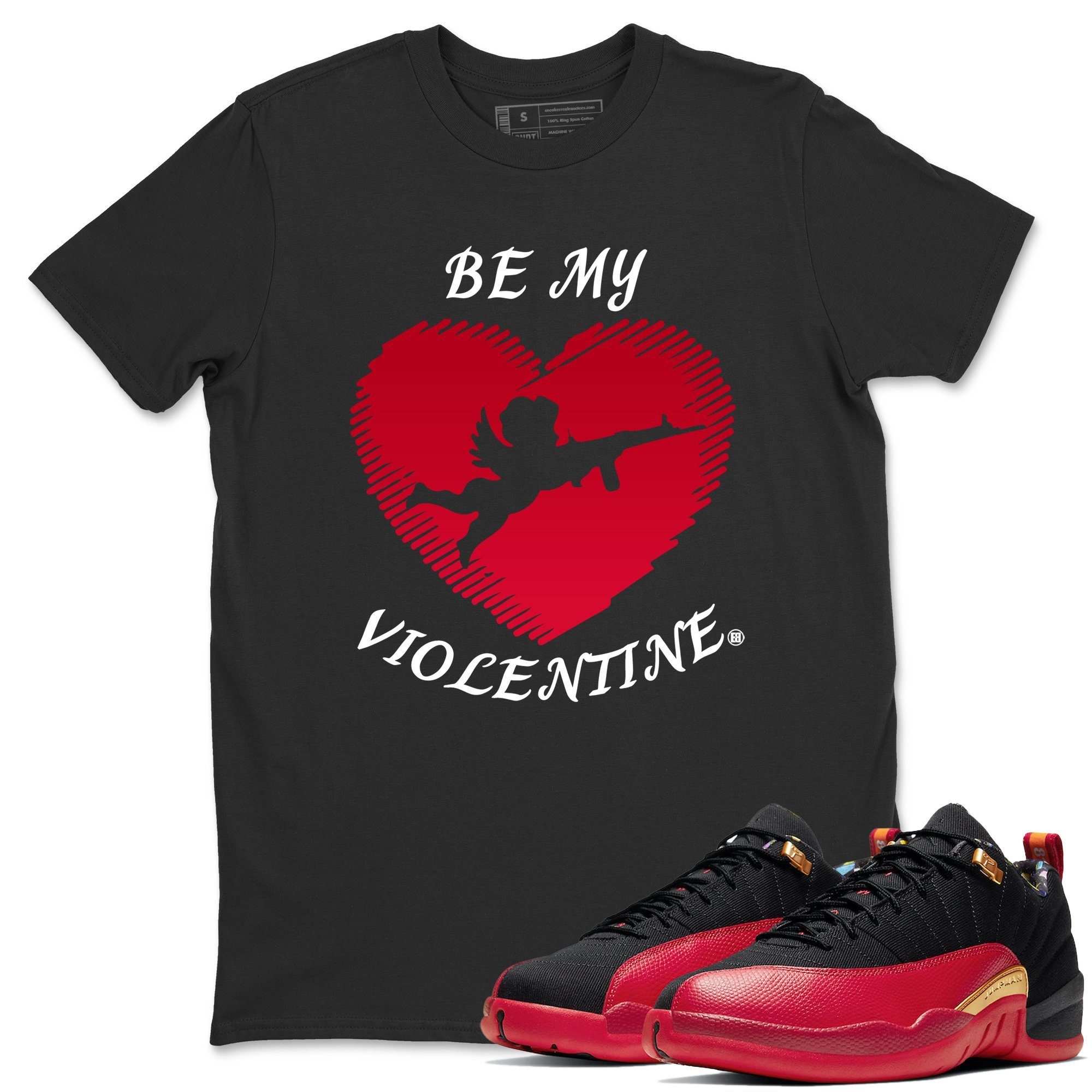 Be My Violentine Unisex Tops - Air Jordan 12 Super Bowl