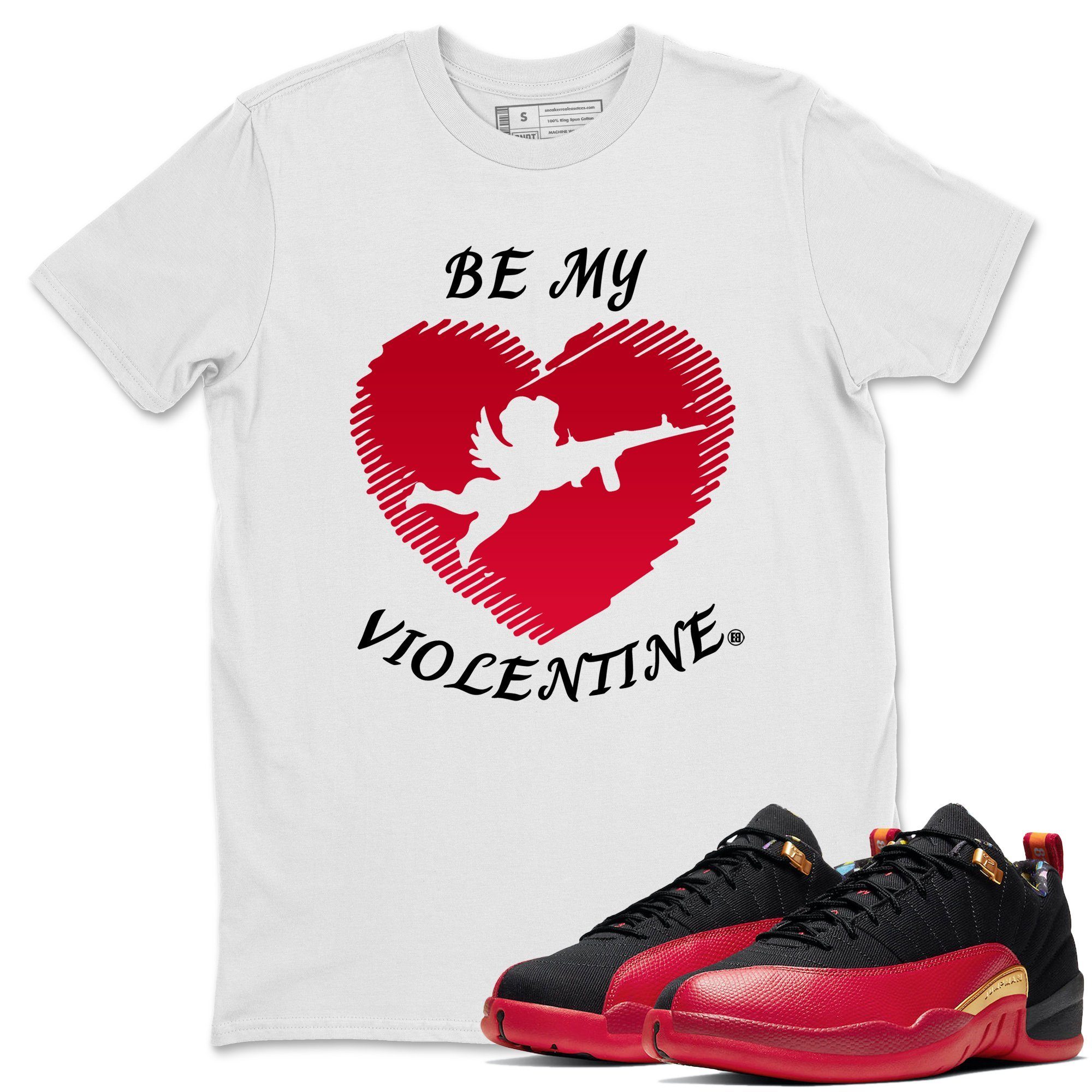 Be My Violentine Unisex Tops - Air Jordan 12 Super Bowl