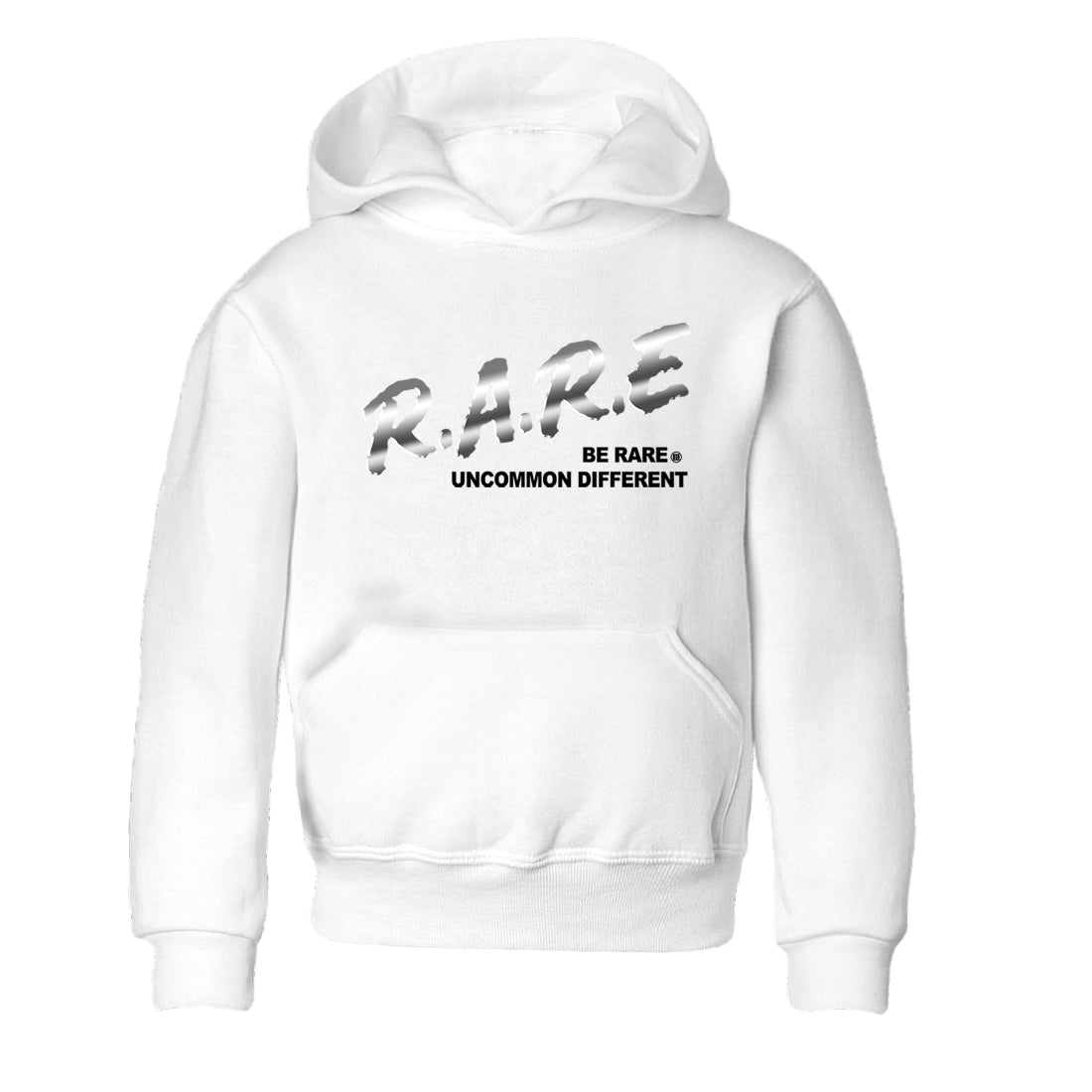 Be Rare Uncommon Different snkmatch Tees Kids - AE 1 Silver Metallic