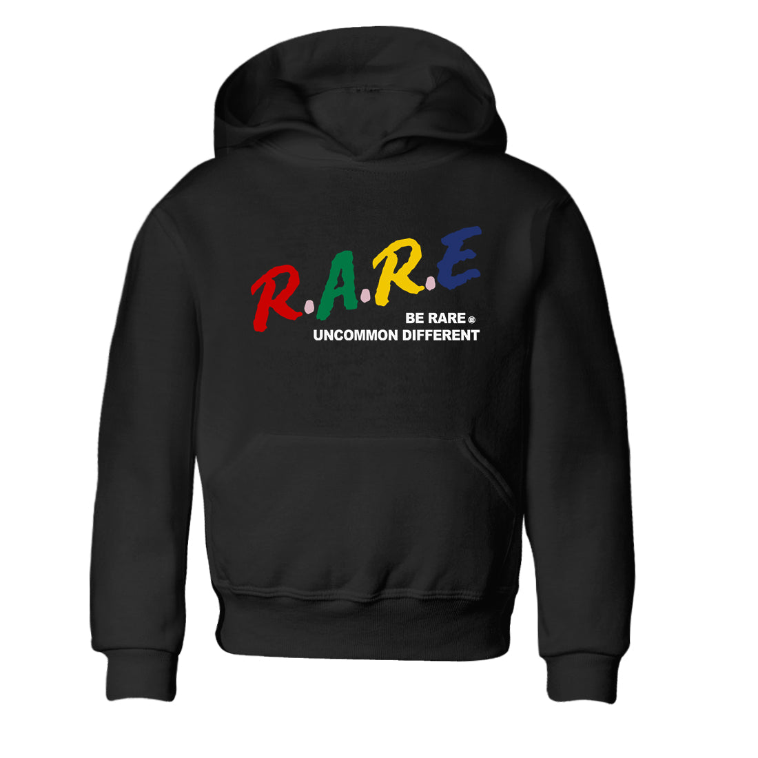 Be Rare Uncommon Different snkmatch Tees Kids - Air Force 3 Blue Void and Tour Yellow