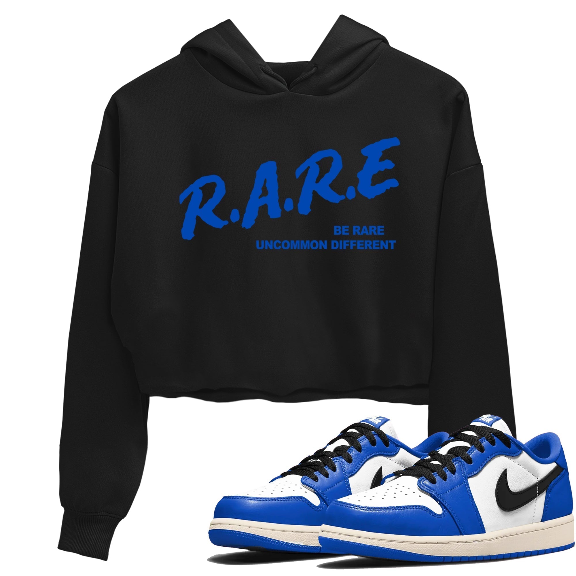 Be Rare Uncommon Different snkmatch Women's Top - Air Jordan 1 Game Royal