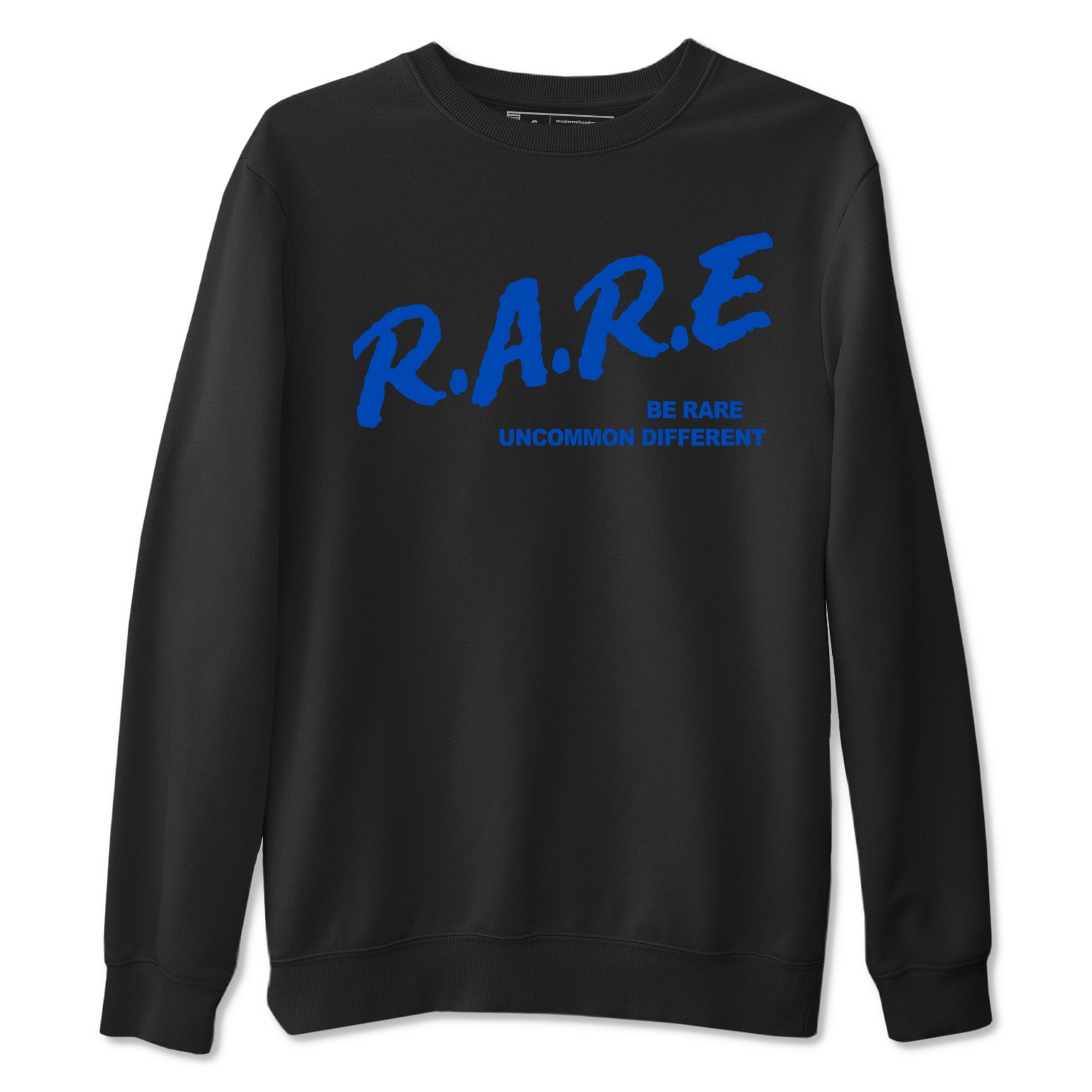 Be Rare Uncommon Different snkmatch Tees - Air Jordan 1 Game Royal