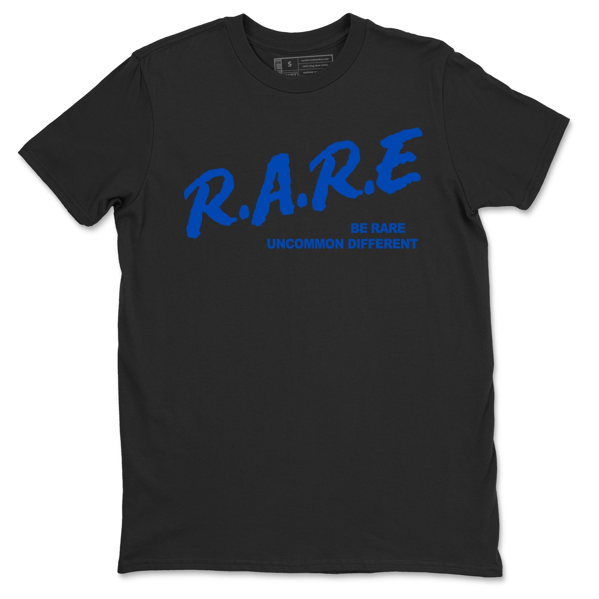 Be Rare Uncommon Different snkmatch Tees - Air Jordan 1 Game Royal