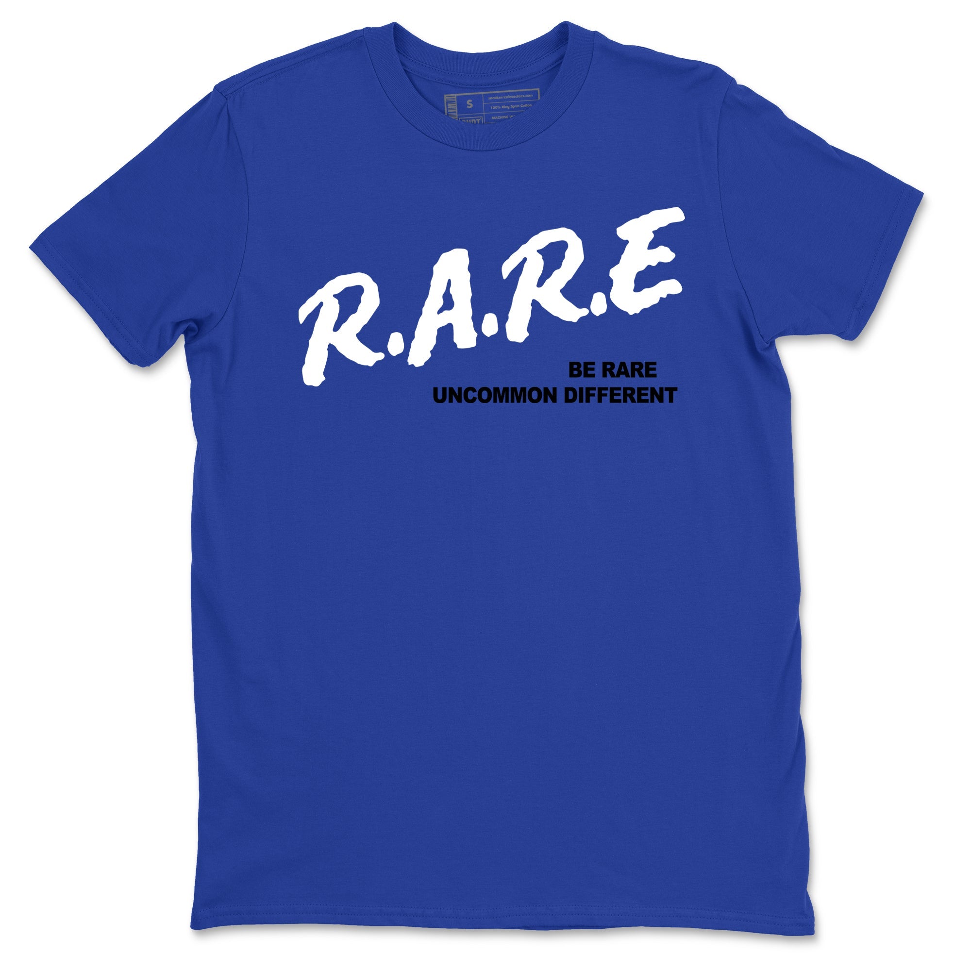 Be Rare Uncommon Different snkmatch Tees - Air Jordan 1 Game Royal
