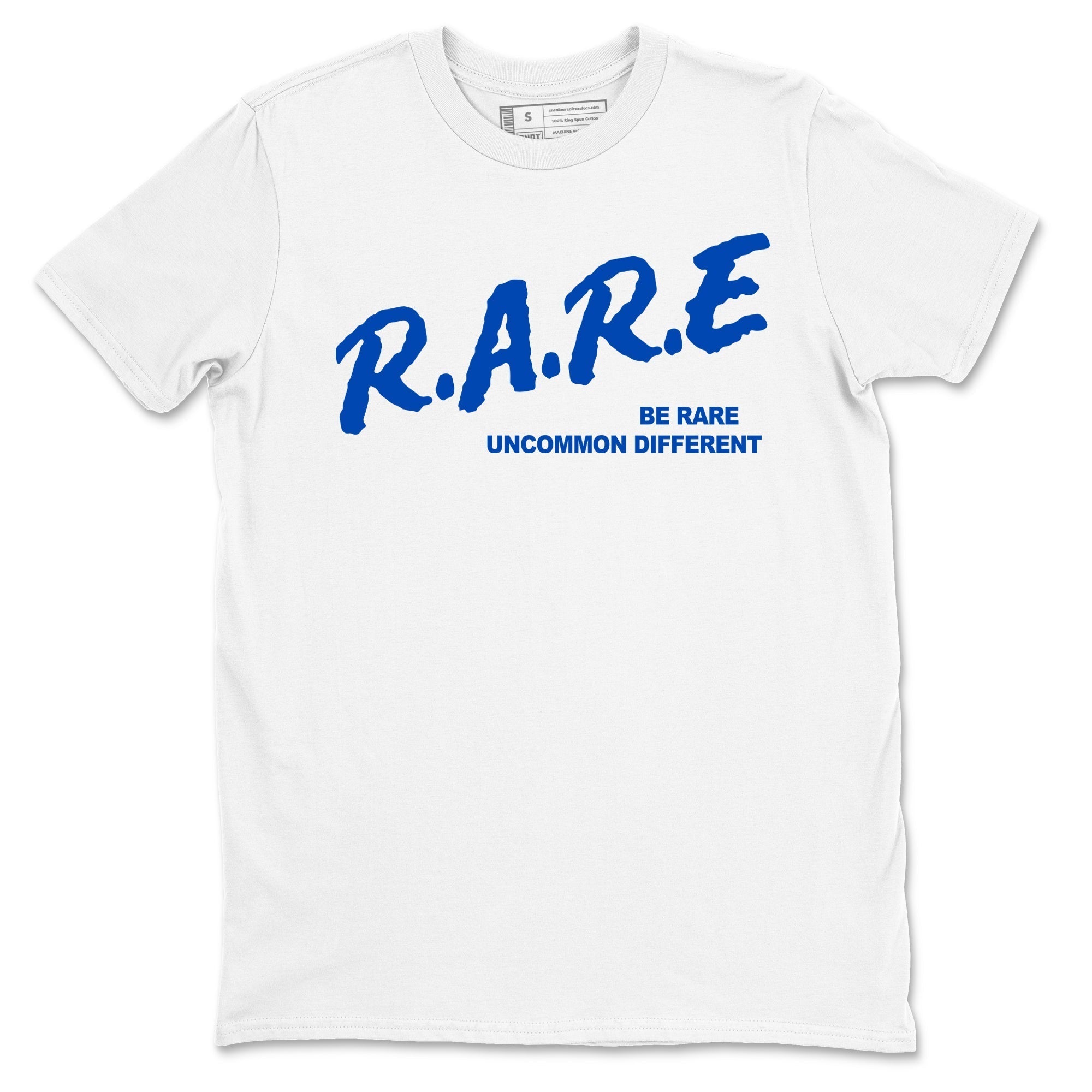 Be Rare Uncommon Different snkmatch Tees - Air Jordan 1 Game Royal
