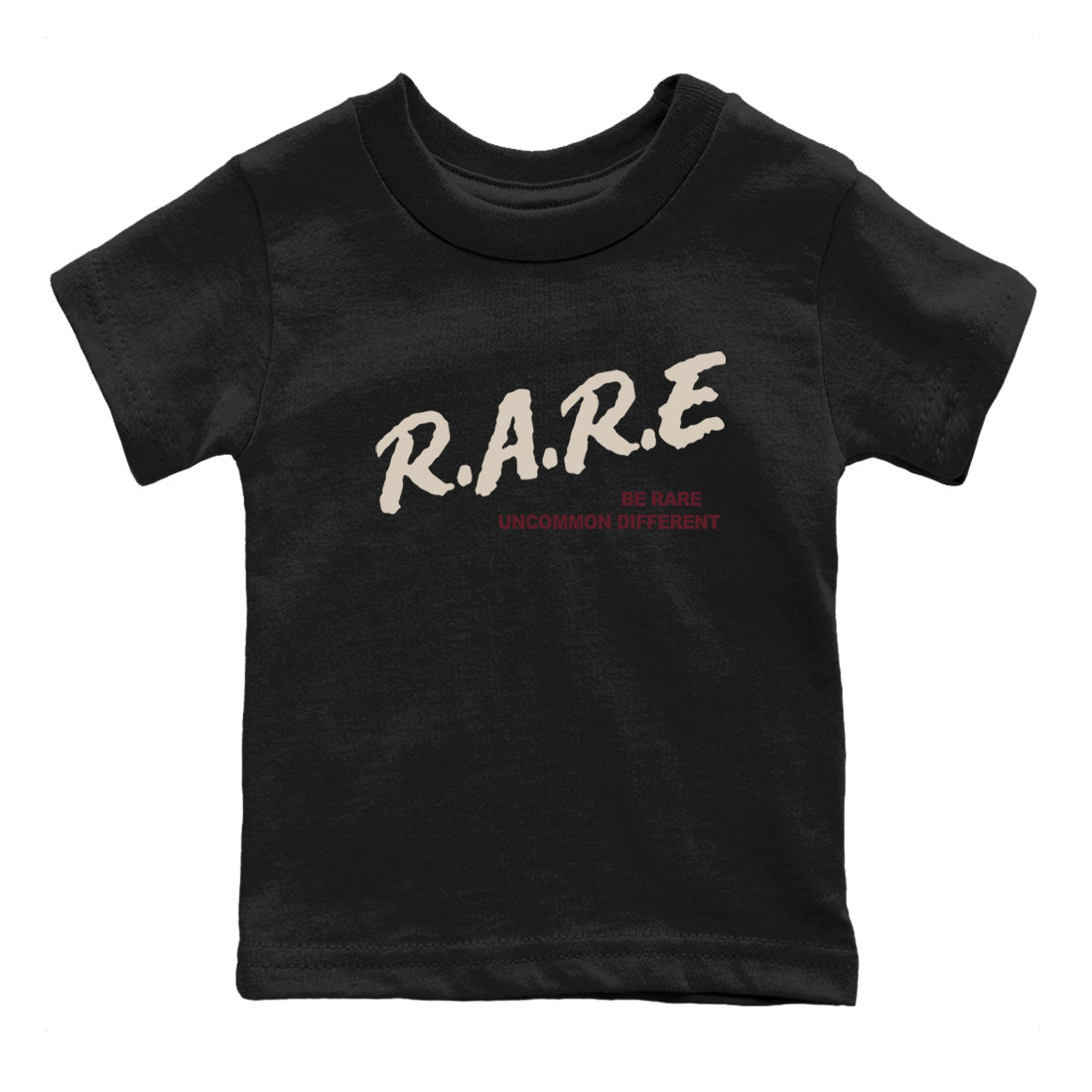 Be Rare Uncommon Different snkmatch Tees Kids - Air Jordan 4 A Ma Maniere x Fossil Stone