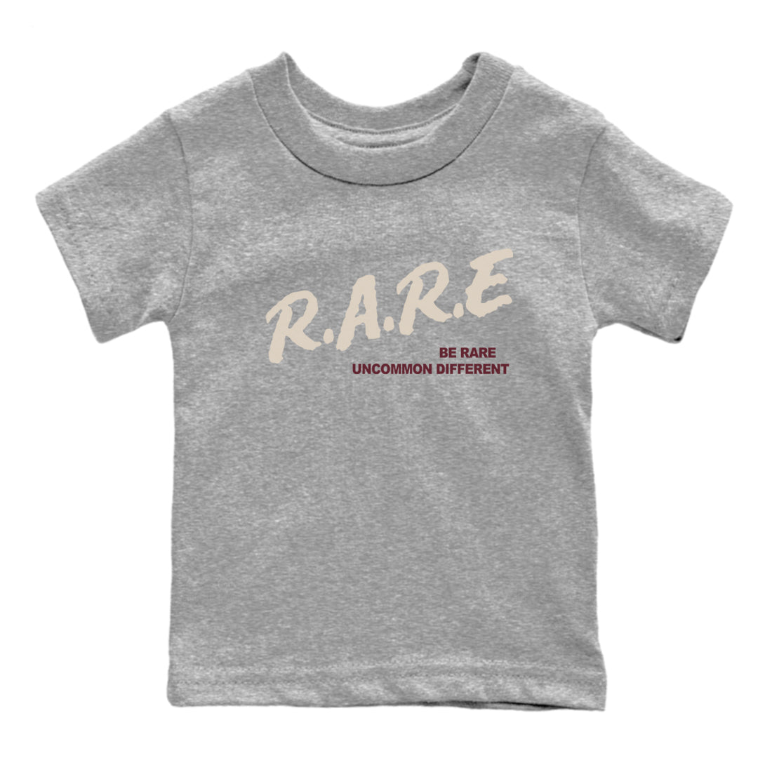 Be Rare Uncommon Different snkmatch Tees Kids - Air Jordan 4 A Ma Maniere x Fossil Stone