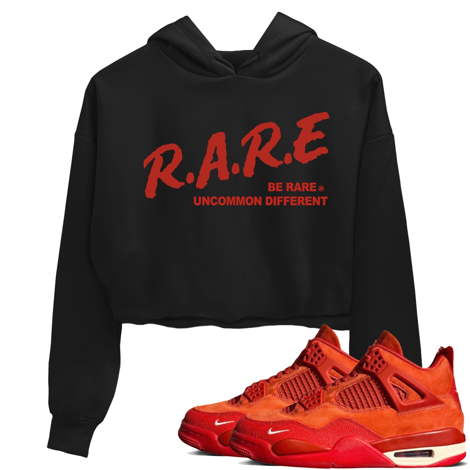 Be Rare Uncommon Different snkmatch Women's Top - Air Jordan 4 Brick By Brick