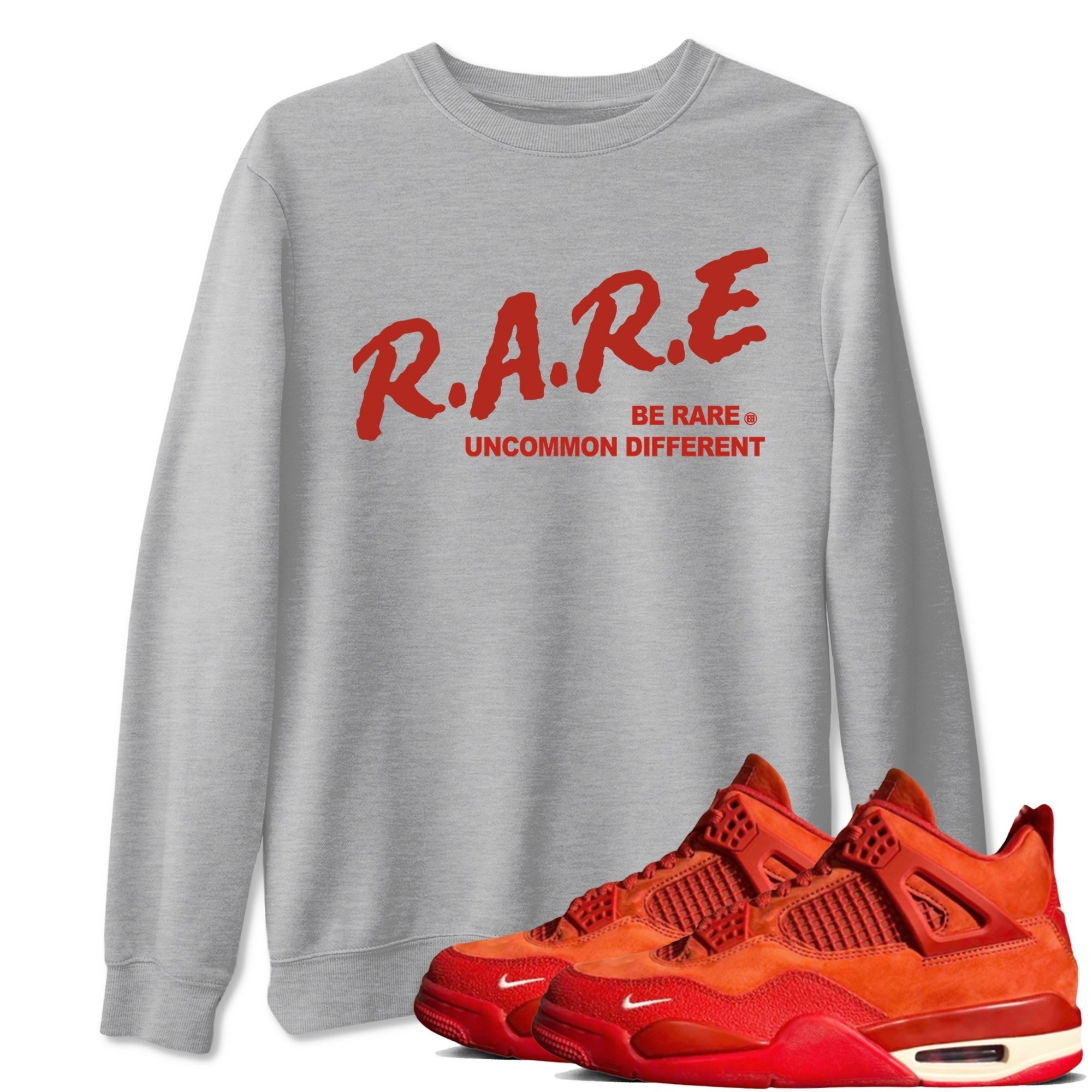 Be Rare Uncommon Different snkmatch Tees - Air Jordan 4 Brick By Brick