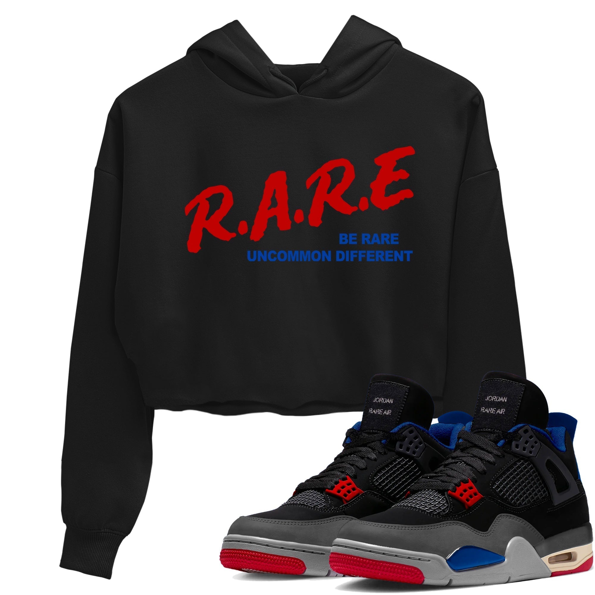 Be Rare Uncommon Different snkmatch Women's Top - Air Jordan 4 Rare Air