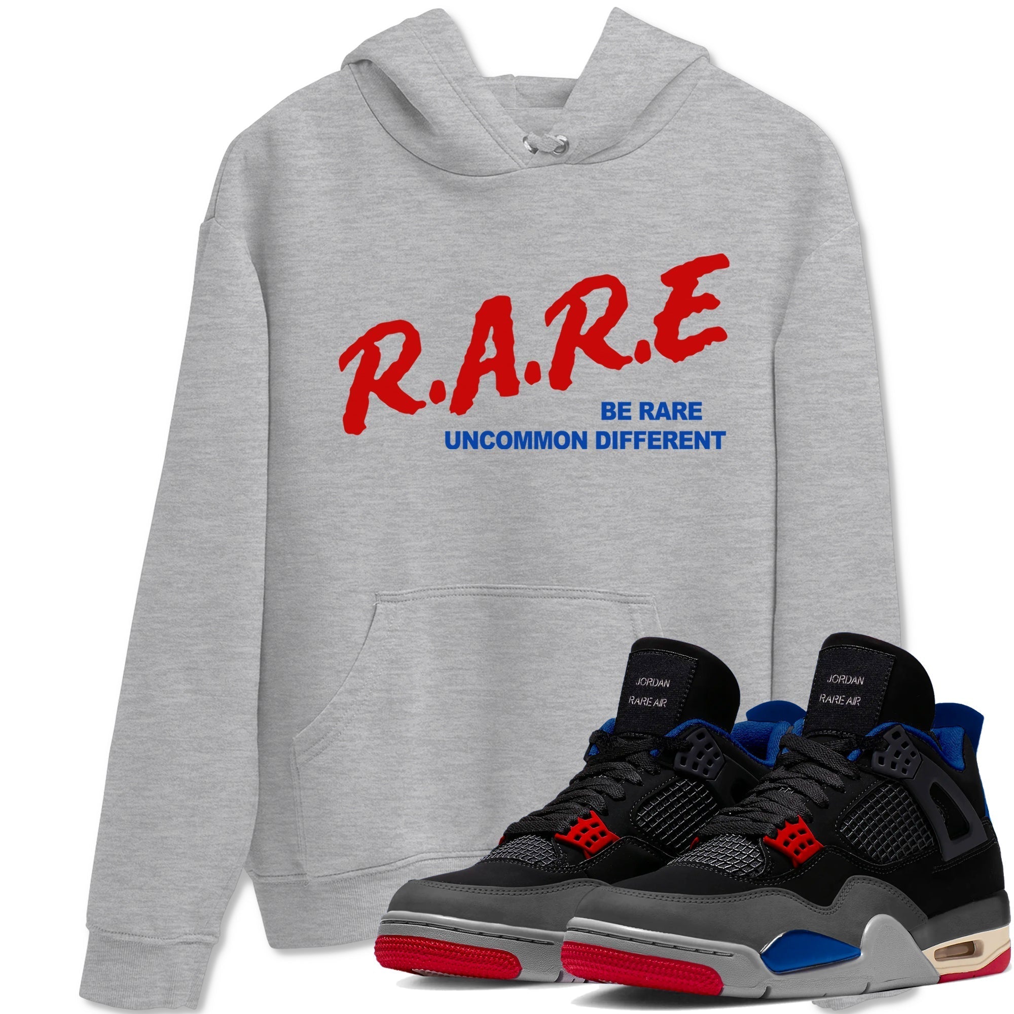 Be Rare Uncommon Different snkmatch Tees - Air Jordan 4 Rare Air