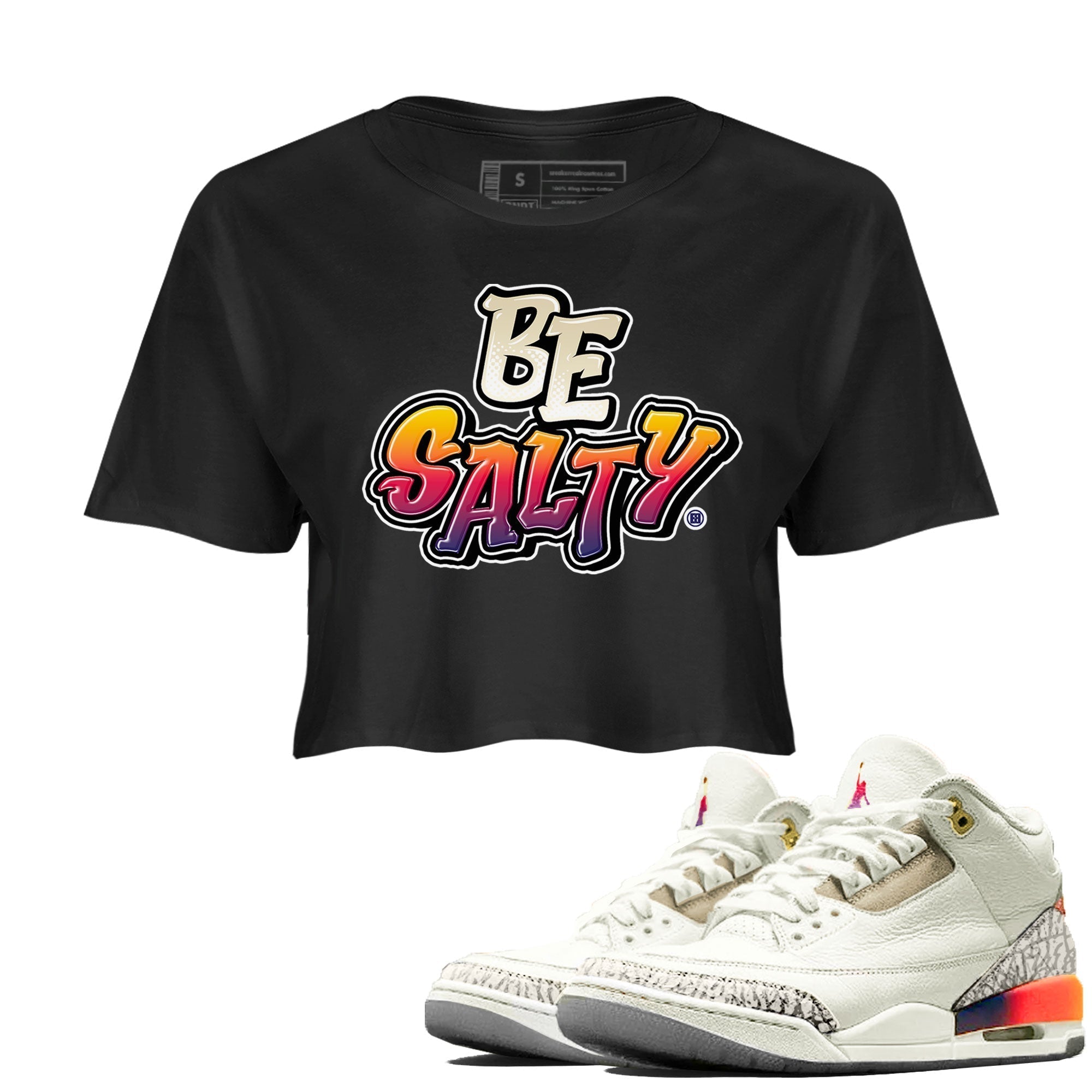 Be Salty snkmatch Women's Top - Air Jordan 3 J Balvin