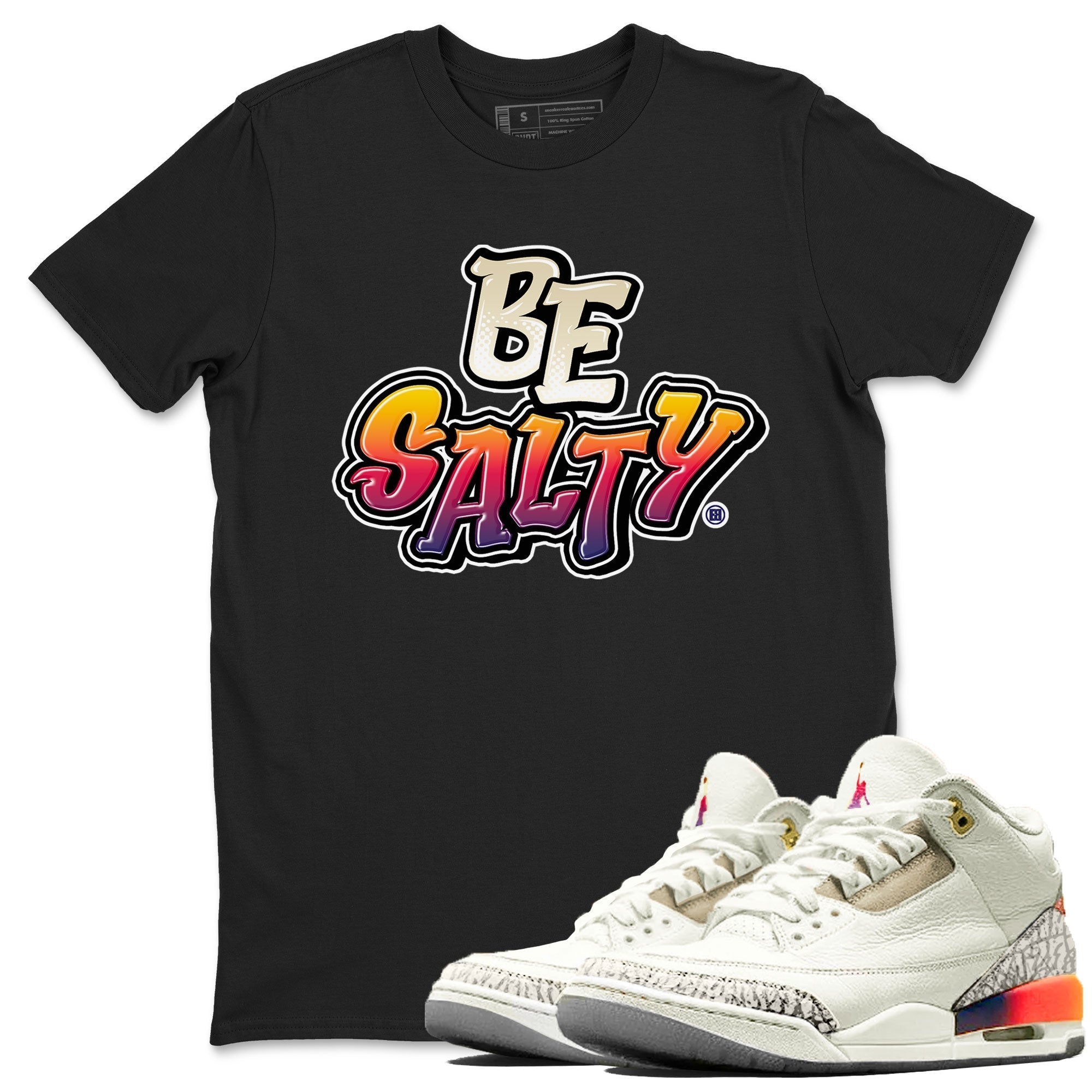 Be Salty SNRT Sneaker Tee - Air Jordan 3 J Balvin