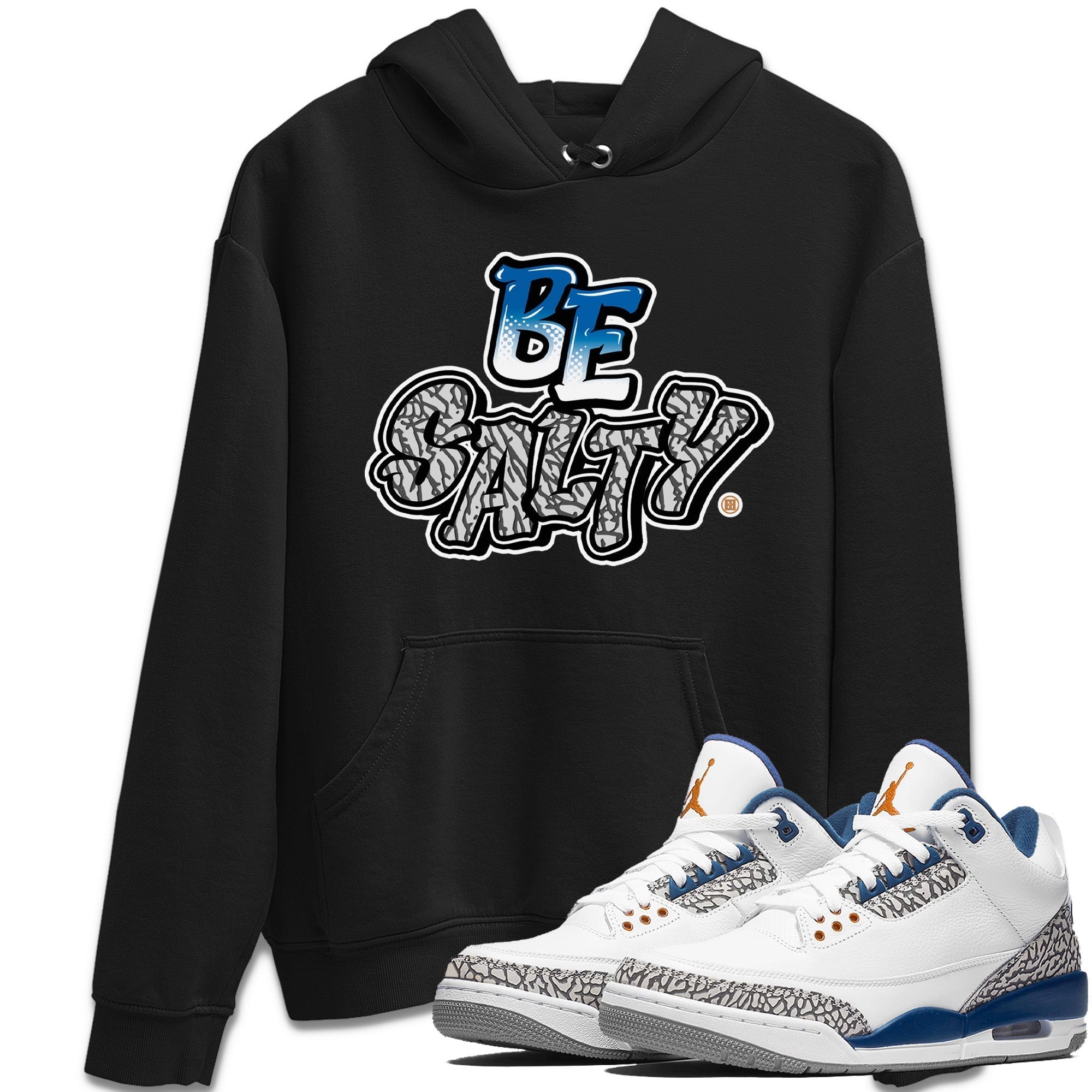 Be Salty Unisex Tops - Air Jordan 3 Wizards