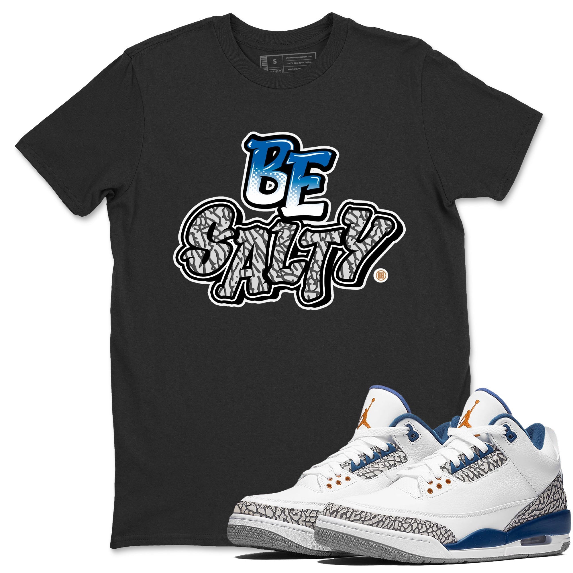 Be Salty Unisex Tops - Air Jordan 3 Wizards