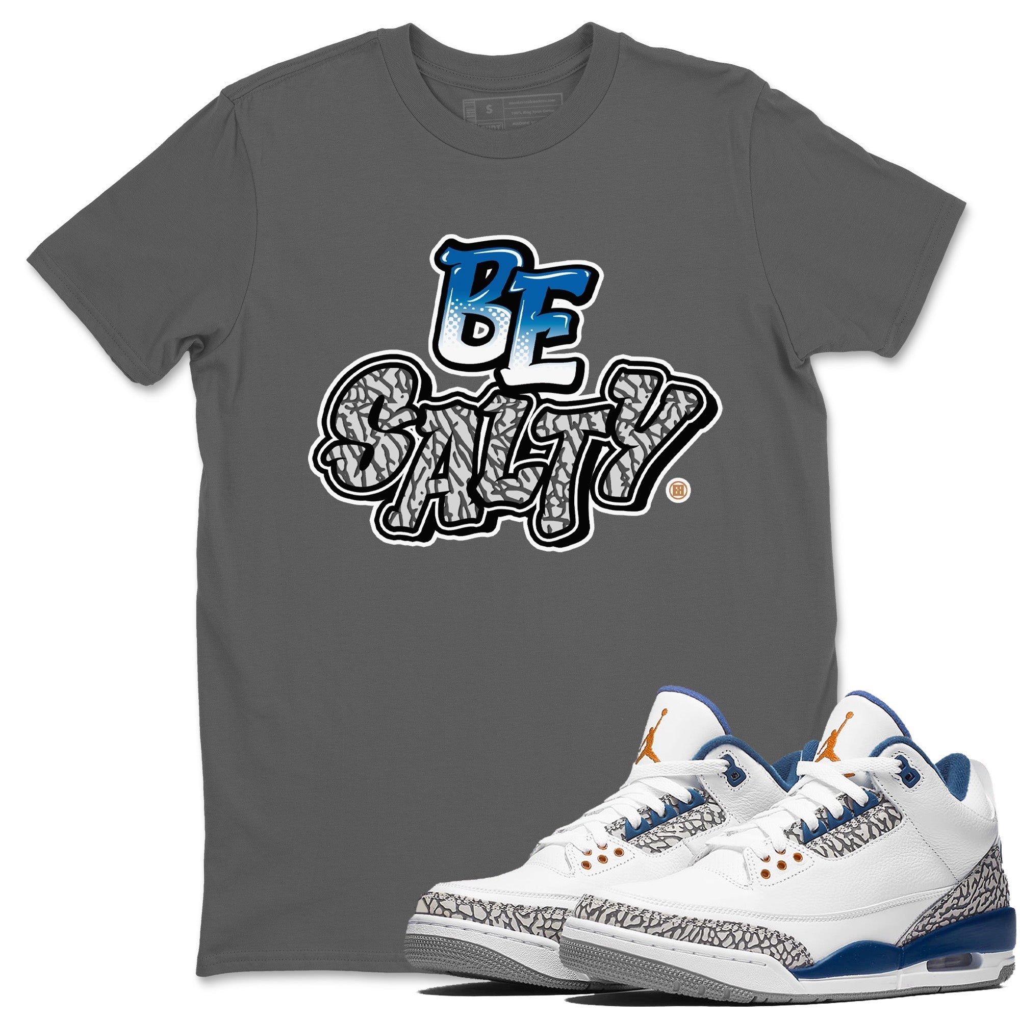 Be Salty Unisex Tops - Air Jordan 3 Wizards