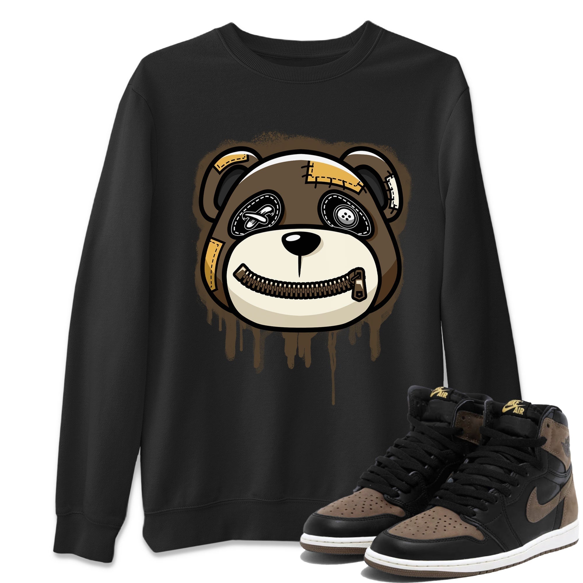 Bear Face snkmatch Tee - Air Jordan 1 Palomino