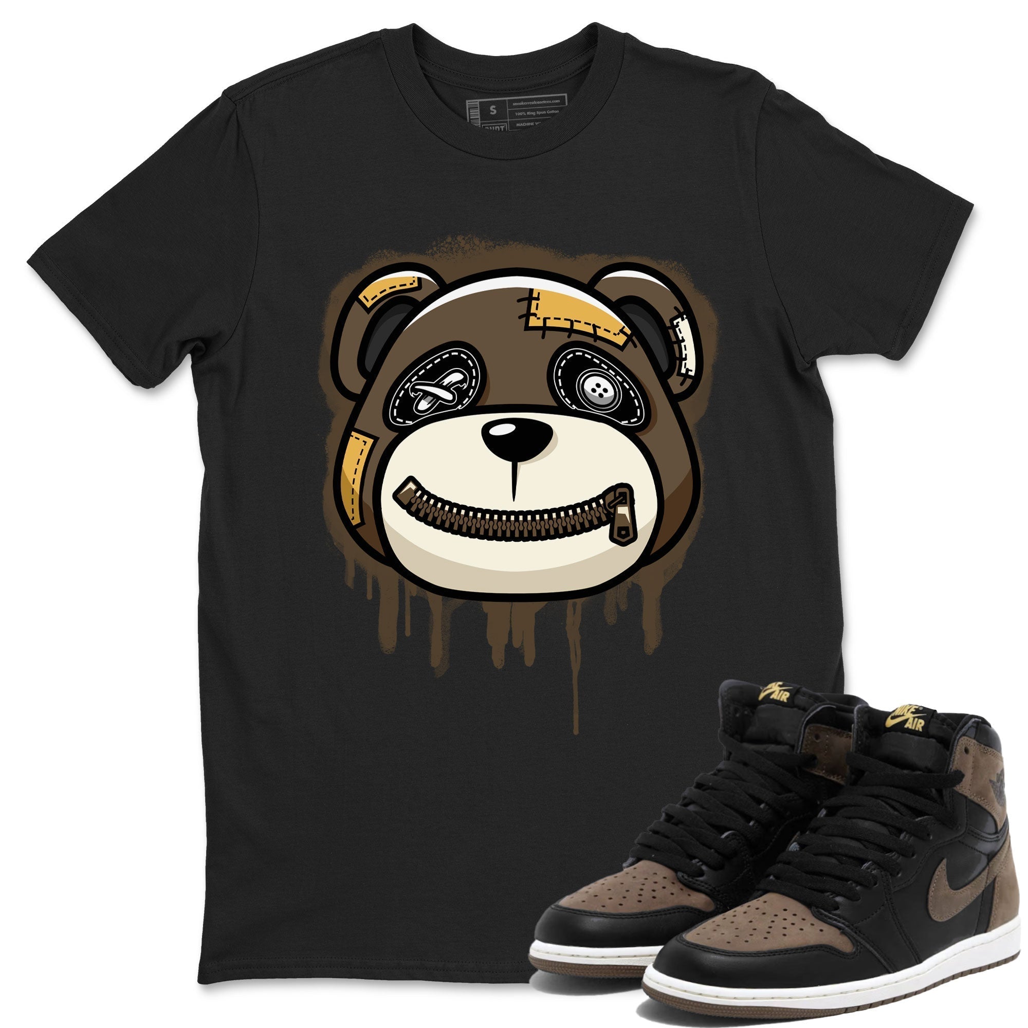 Bear Face snkmatch Tee - Air Jordan 1 Palomino