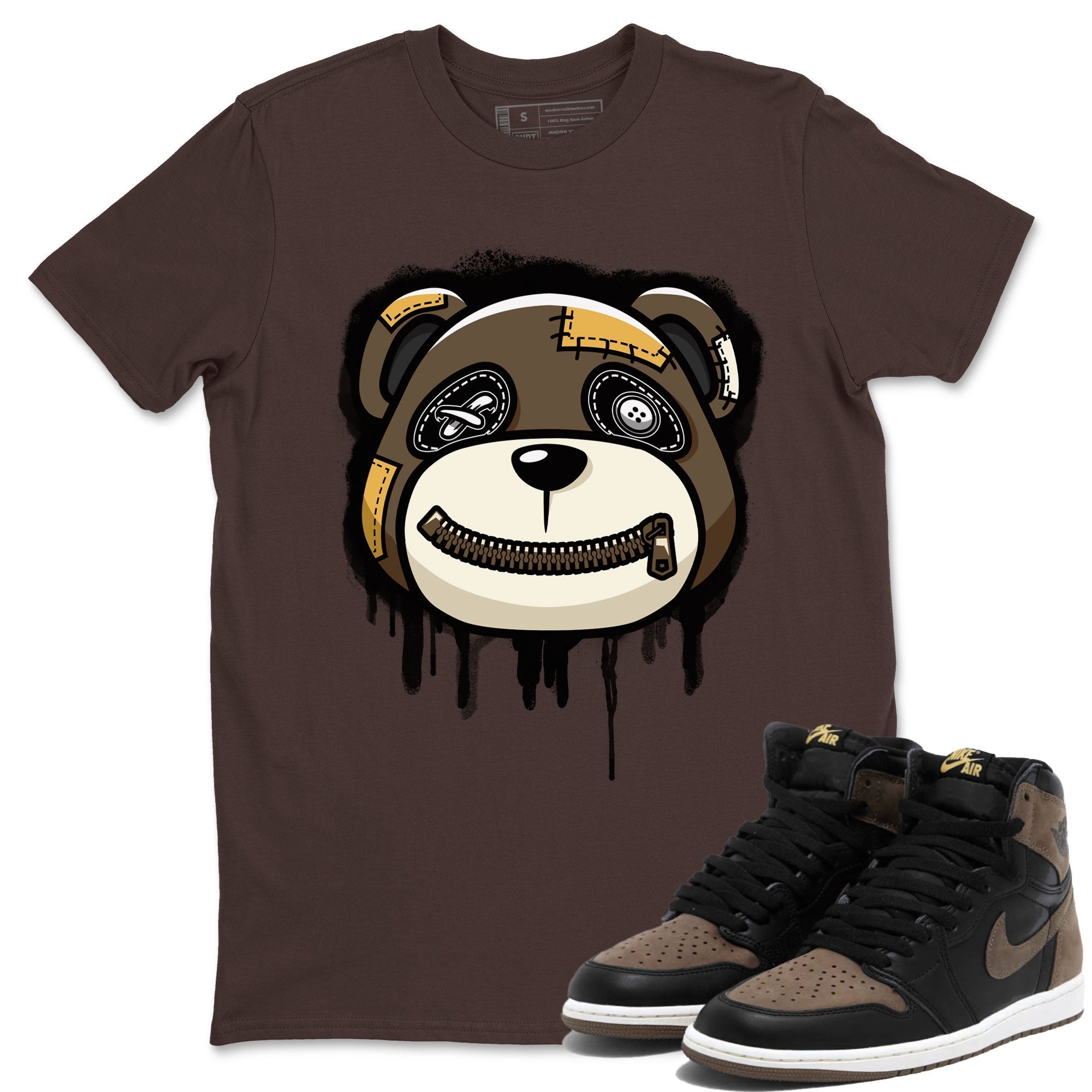 Bear Face snkmatch Tee - Air Jordan 1 Palomino
