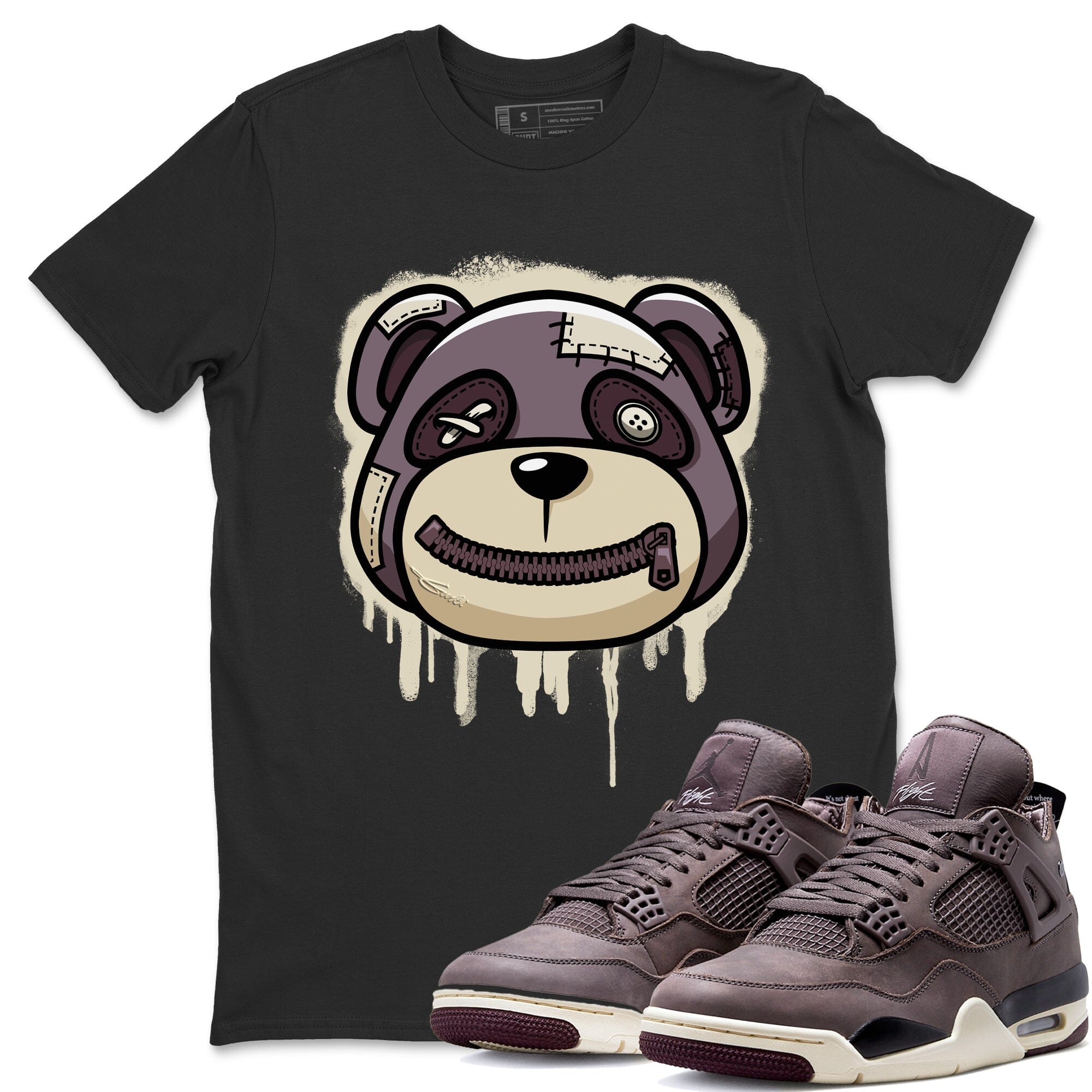 Bear Face Unisex Tops - Air Jordan 4 A Ma Maniere