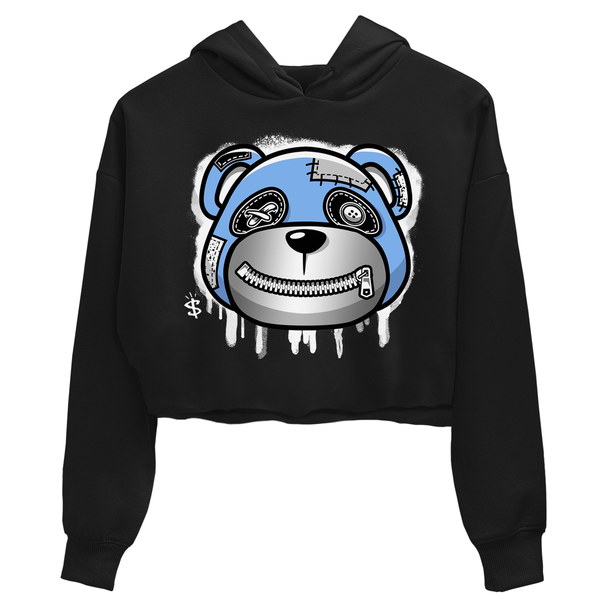 Bear Face Women's Tops - Air Jordan 5 UNC