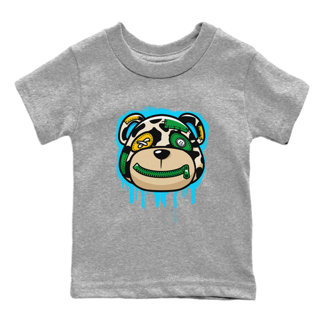Bear Face Kids Tops - Dunk Chunky Dunky